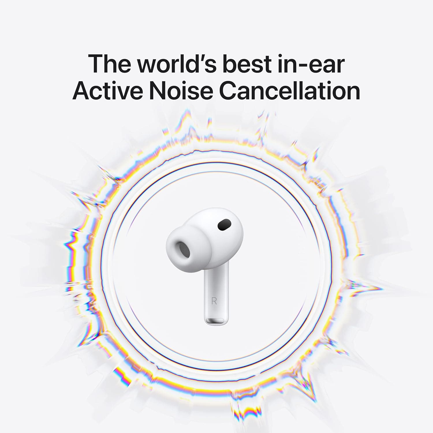 Amazon.com: Apple AirPods Pro 3 Wireless Earbuds, Active Noise Cancellation, Live Translation, Heart Rate Sensing, Hearing Aid Feature, Bluetooth Headphones, Spatial Audio, High-Fidelity Sound, USB-C Charging : Electronics - Image 2