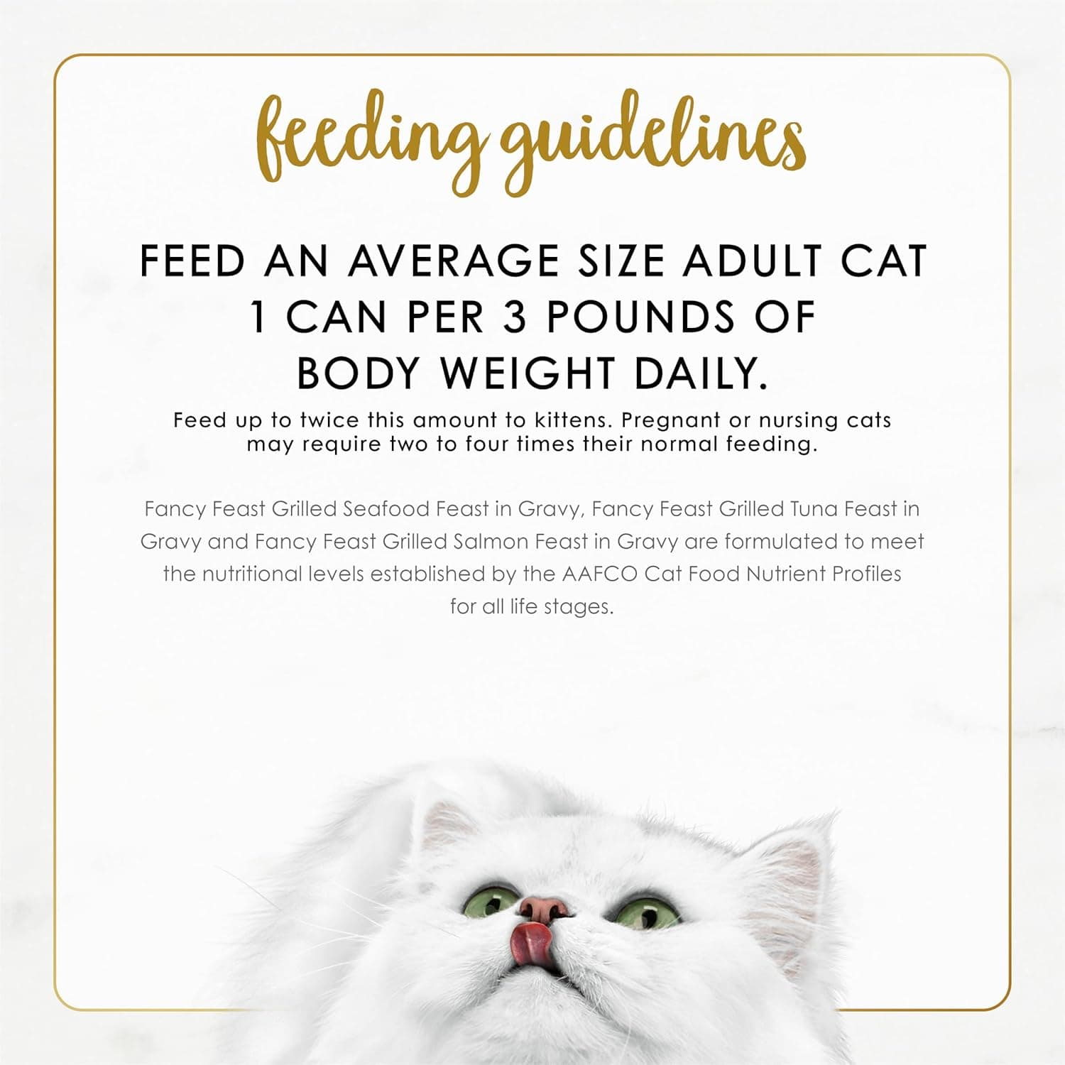 Purina Fancy Feast Grilled Wet Cat Food Seafood Collection in Wet Cat Food Variety Pack - (Pack of 24) 3 oz. Cans 3 Ounce (Pack of 24) - Image 10