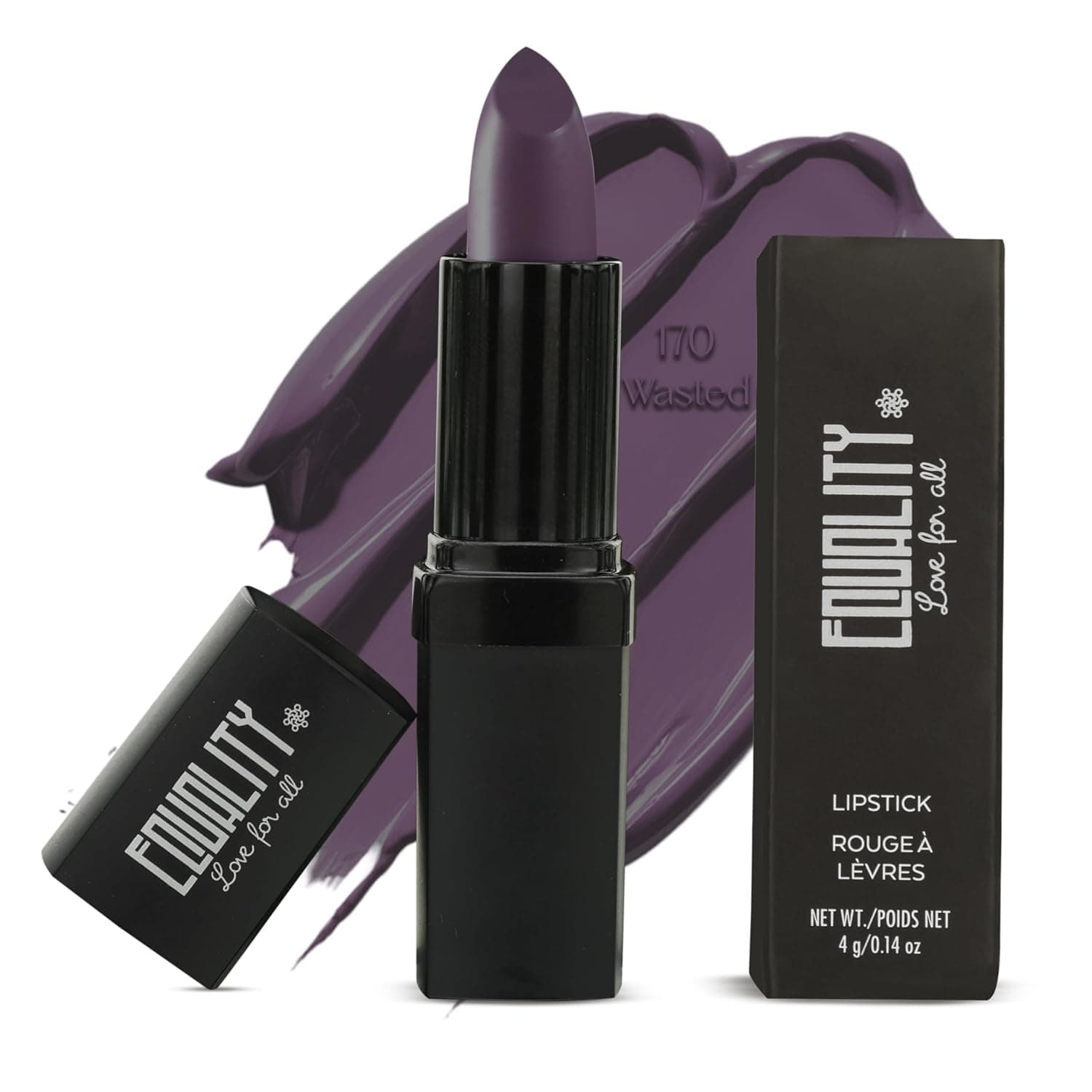EQUALITY Xtreme Matte Lipstick | Liquid Lipstick Full Coverage, Long‑Lasting Matte & Bold Pigmented Lipstick, Creamy Texture with VitaminE & Antioxidants, Halal Certified | 4g/0.14oz - Wasted - Image 2