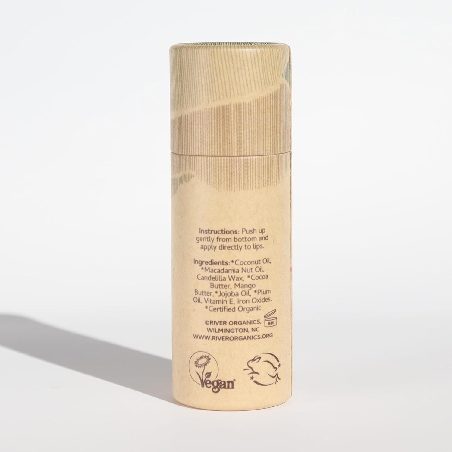 Organic Lip Stain, Zero-Waste Vegan Lip Stain in Fig, Pomegranate or Guava .30 oz / 8.45 g Long Lasting, Toxic Free, (Fig) - Image 8