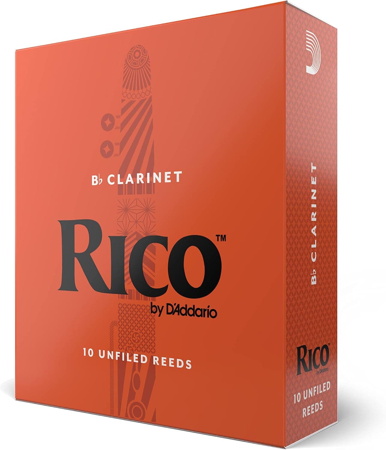 D’Addario Woodwinds, Rico Bb Clarinet Reeds, RCA1025, Strength 2.5, 10-pack Strength 2.5 10-pack - Image 2