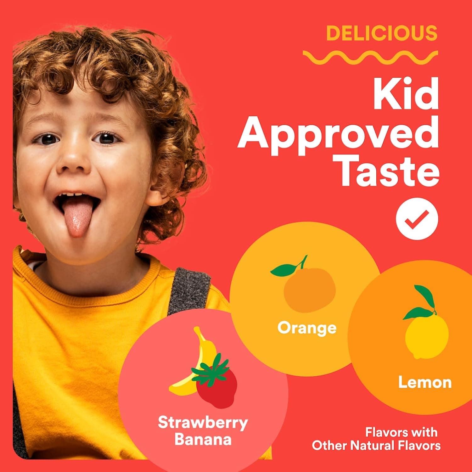 SmartyPants Kids Multivitamin Gummies - Improved Formula: Omega 3 (DHA/EPA), Vitamins D3, C, B12, B6, Vitamin A, K & Zinc, Gluten Free, Three Fruit Flavors, 60 Count (30 Day Supply) New Formula 60 Count (Pack of 1) - Image 9