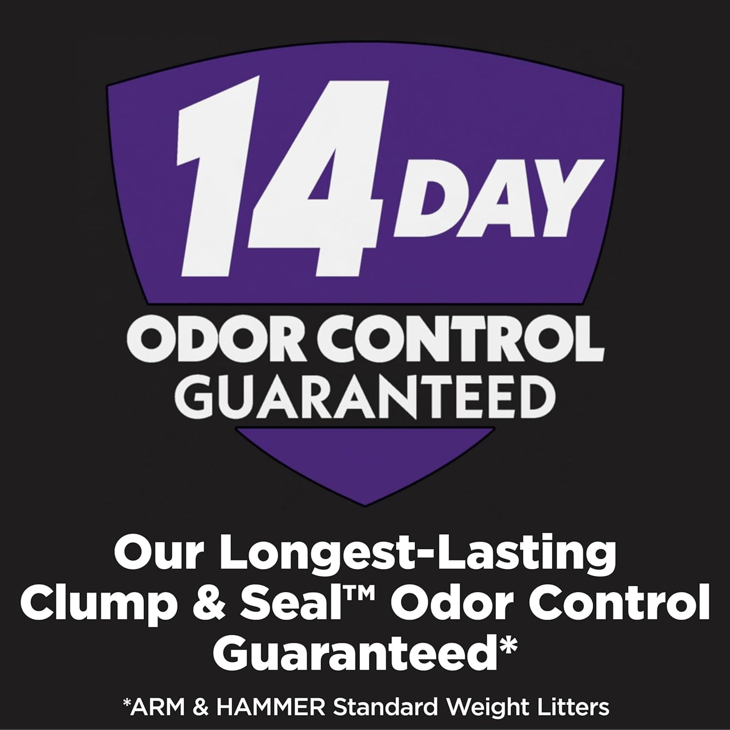 ARM & HAMMER Clump & Seal SLIDE Platinum Multi-Cat Clumping Cat Litter, 14-Day Odor Control, EZ Clean Technology, 18 lbs – No Scrubbing, Powerful Odor Eliminator SLIDE Platinum Clumping Litter 18 Lbs - Image 3