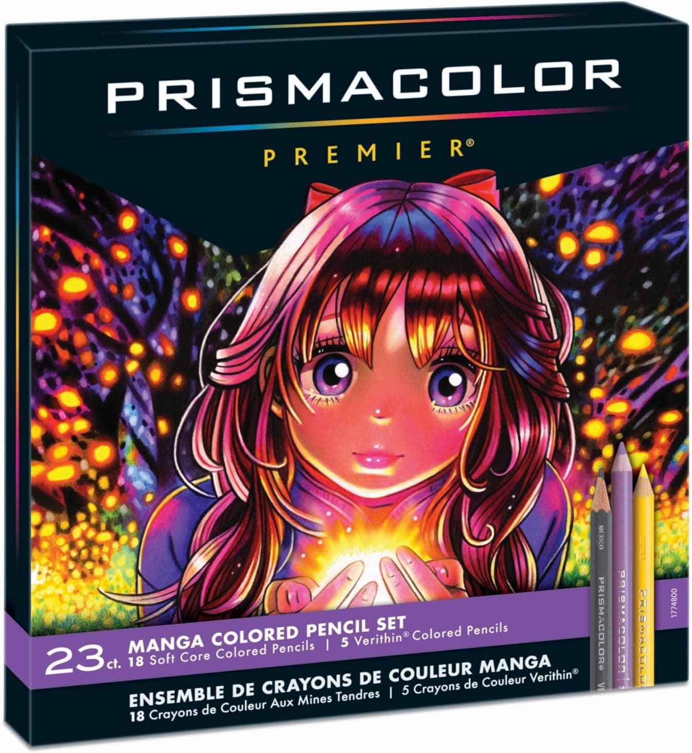 Prismacolor Premier Colored Pencils, Manga Colors, Adult Coloring, 23 Pack 23 Count (Pack of 1) - Image 2