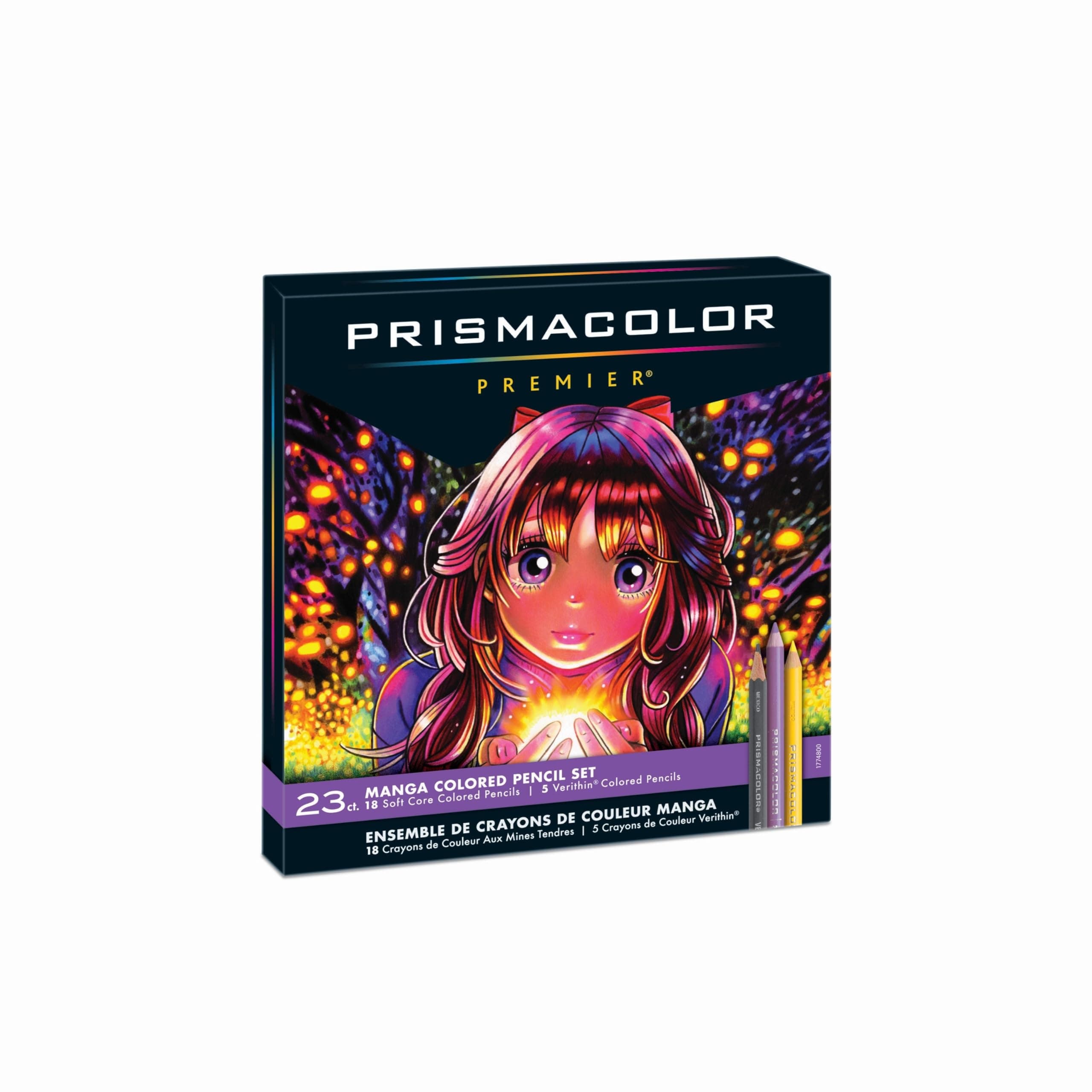 Prismacolor Premier Colored Pencils, Manga Colors, Adult Coloring, 23 Pack 23 Count (Pack of 1)