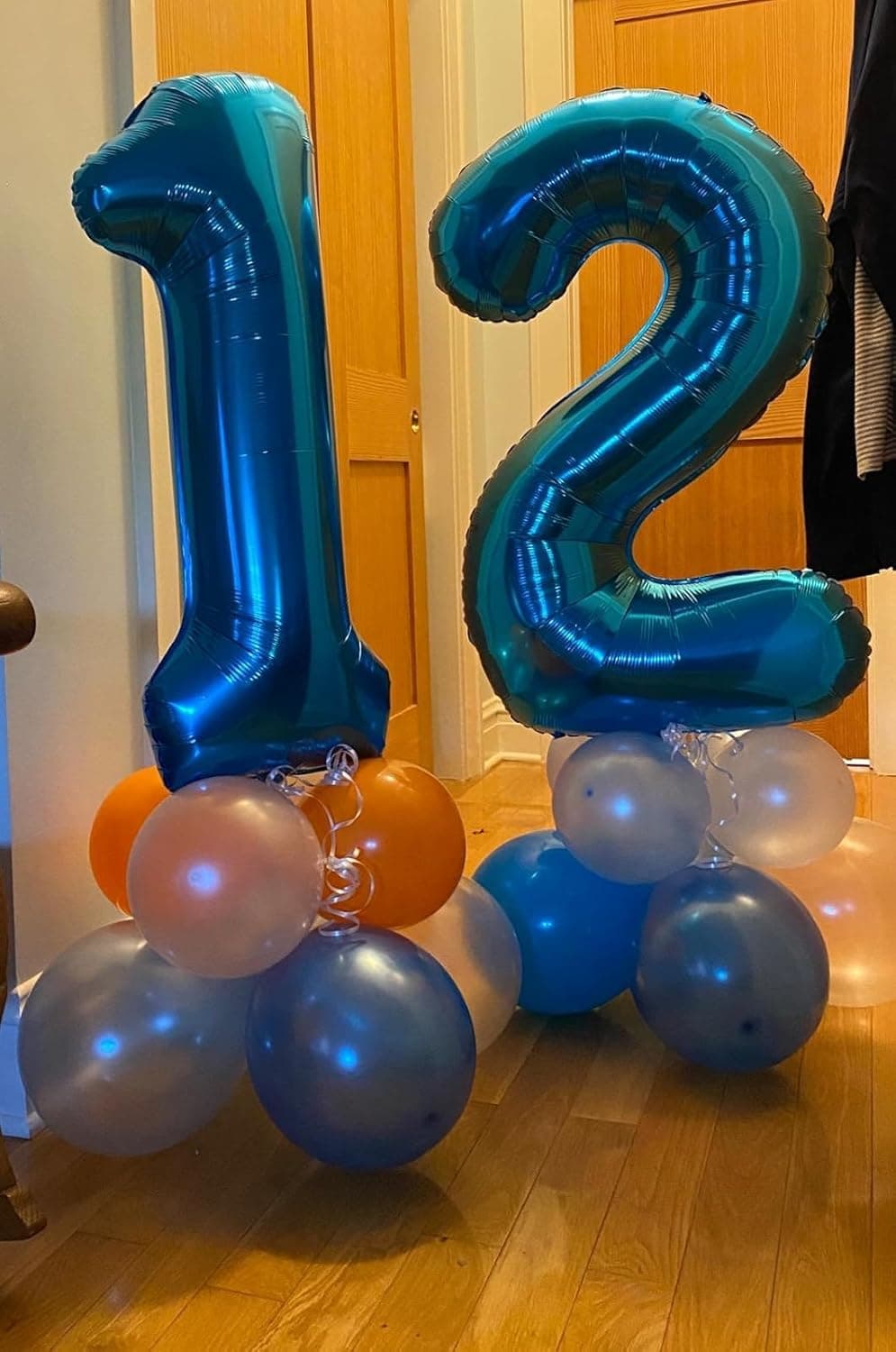 40 Inch Navy Blue 1 Balloon for First Birthday, Blue One 1st Number Balloon Birthday Decorations for Boy Man Toddler Baby, 10th 21st, Giant Number 1 Balloon Navy Blue Number 1 - Image 5