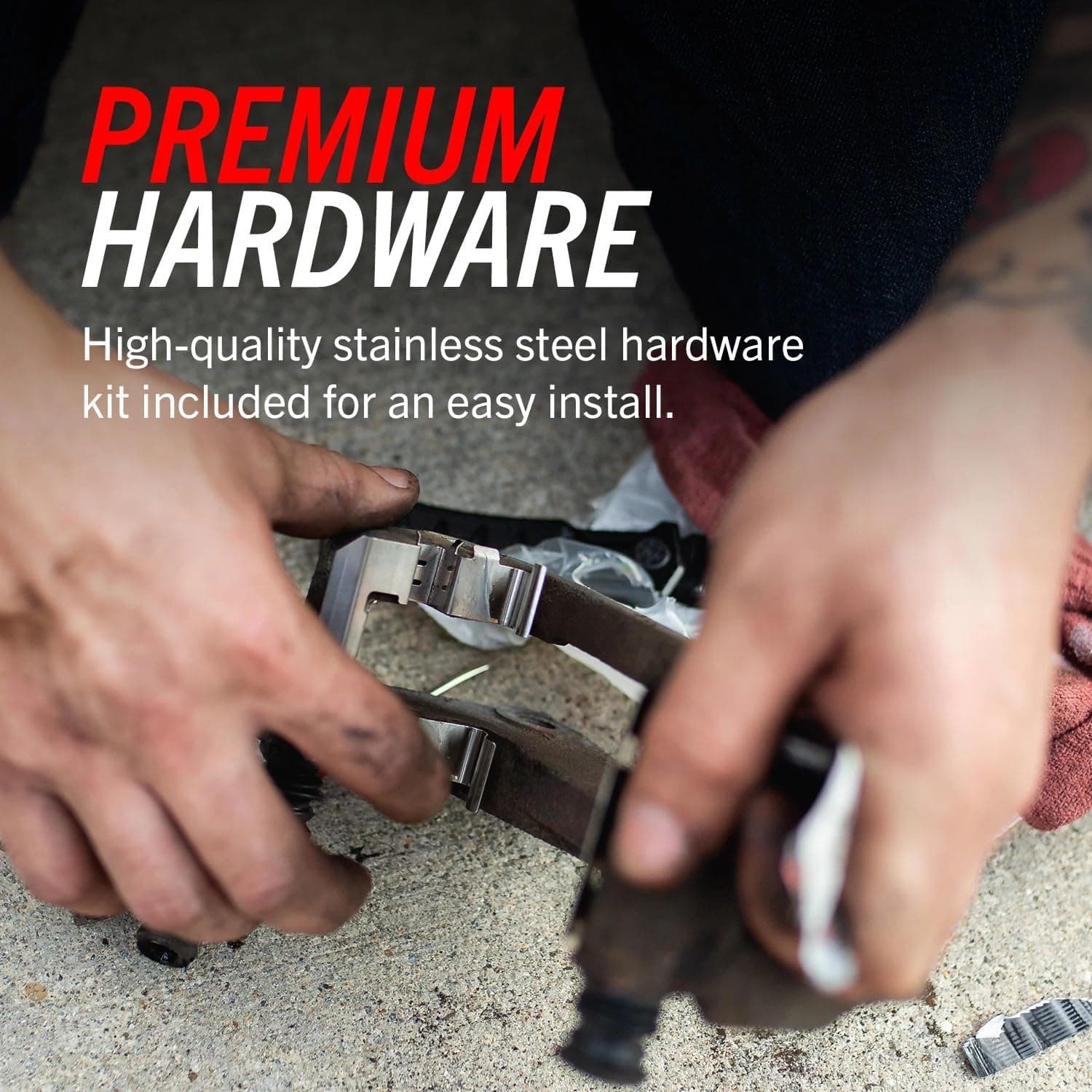 Power Stop KOE7501 Autospecialty Front and Rear Replacement Brake Kit-OE Brake Rotors & Ceramic Brake Pads For Volkswagen Passat 2015-2020 [Model Specific] Stock Replacement - Image 8