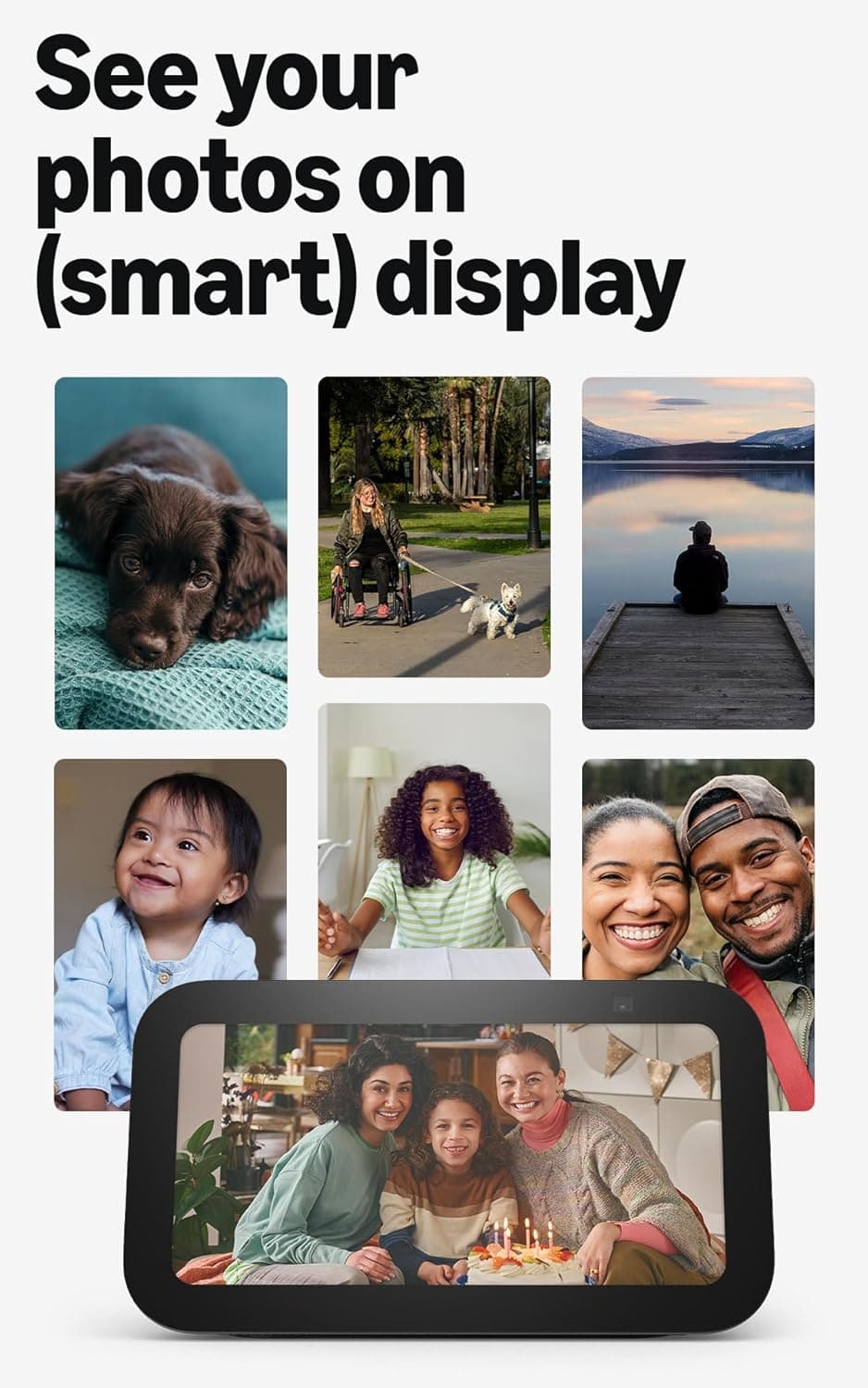 Amazon Echo Show 5 (newest model), Smart display with Alexa+ Early Access, 2x the bass and clearer sound, Charcoal Charcoal Device only - Image 8