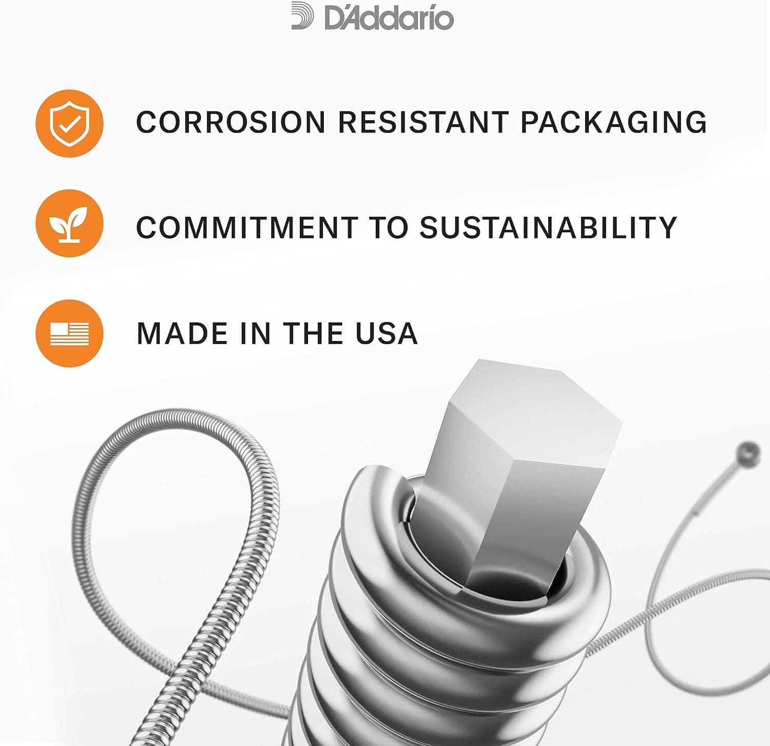 D'Addario Electric Guitar Strings, NYXL Nickel Plated, NYXL1046, Regular Light Gauge 10-46, 6-String Set, Pack of 1 1-Pack Regular Light, 10-46 Guitar Strings - Image 7