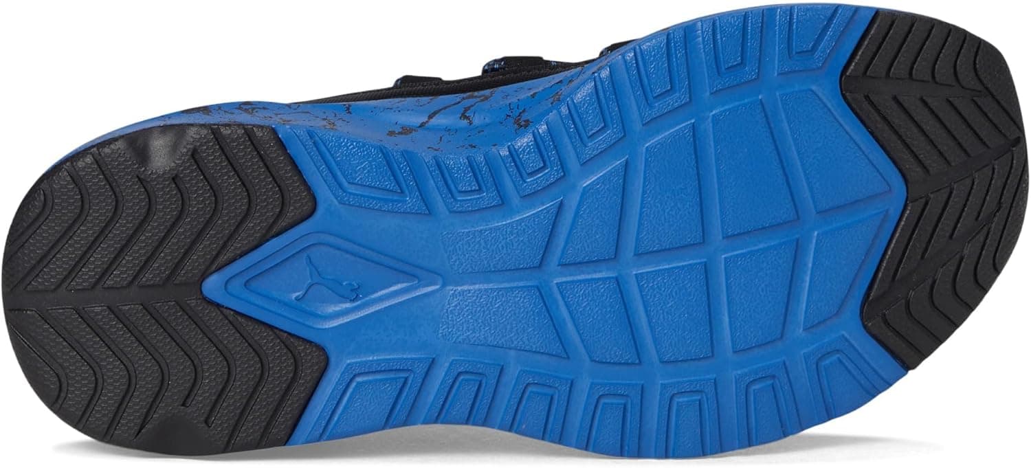 PUMA Unisex-Child Softride One4all Slip on Shoes Sneaker 13 Little Kid Puma Black-victoria Blue - Image 4