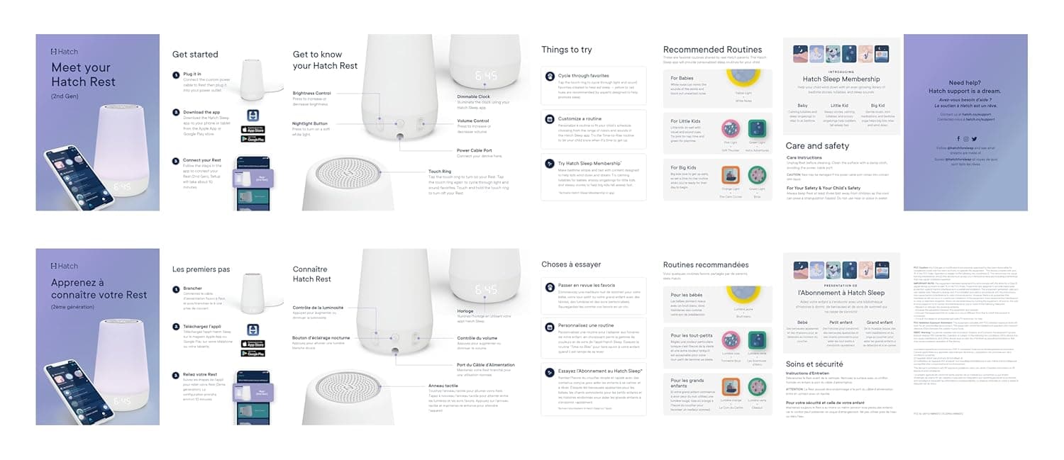 Hatch Rest Baby Sound Machine, Night Light | 2nd Gen | Registry Essential, Sleep Trainer, Routine Builder, Time-to-Rise Alarm Clock, White Noise Soother, Nursery Stories, Toddler Kids Bedroom (Wi-Fi) White Rest 2nd Gen - Image 8