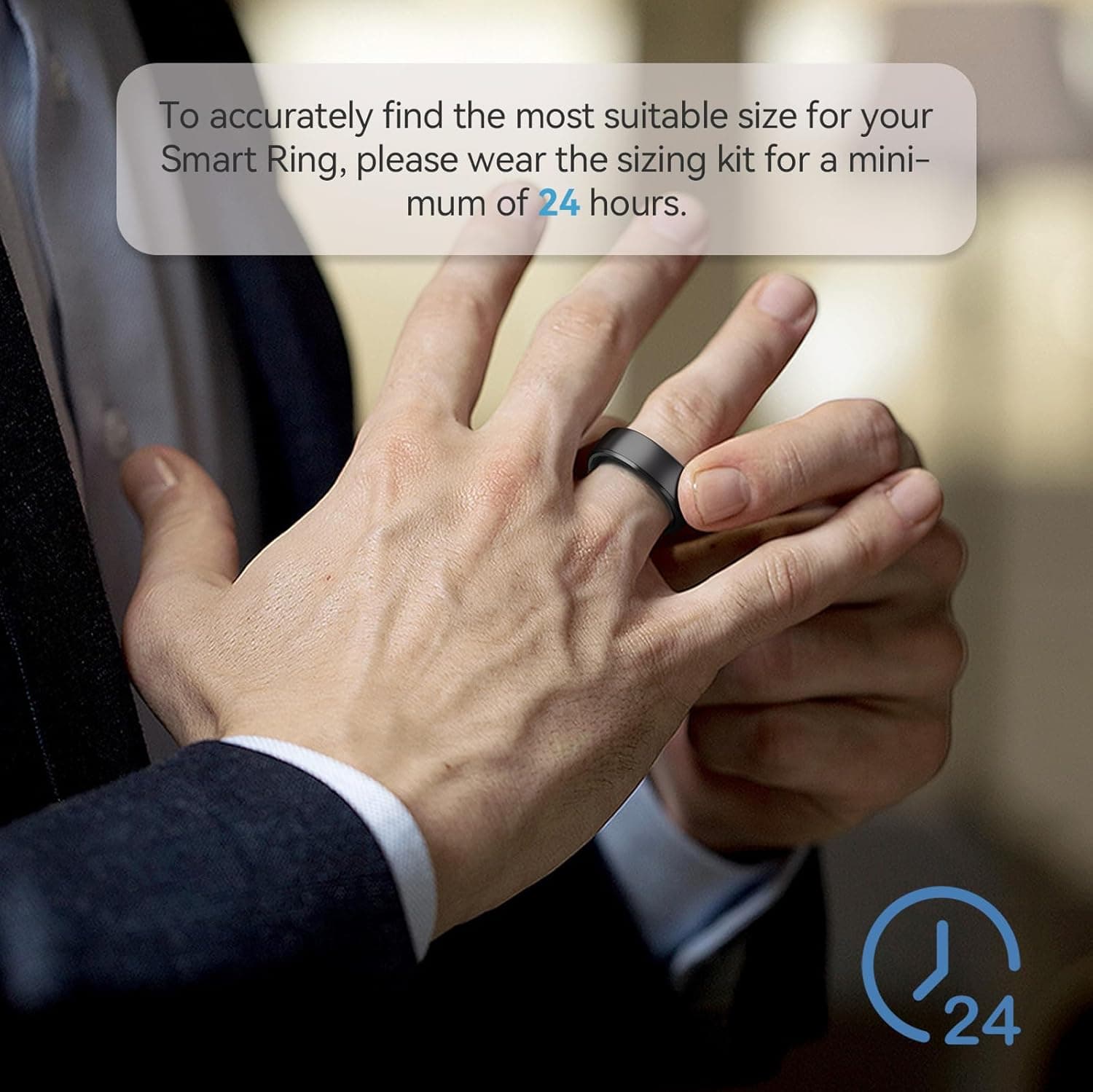 RingConn Sizing Kit - Size First Before You Buy - Choose from 9 Sizes - Sizes 6 to 14 - Find The Perfect Ring Size Smart Ring Size - Only Compatible Smart Ring Sizing Kit 6-14 - Image 4