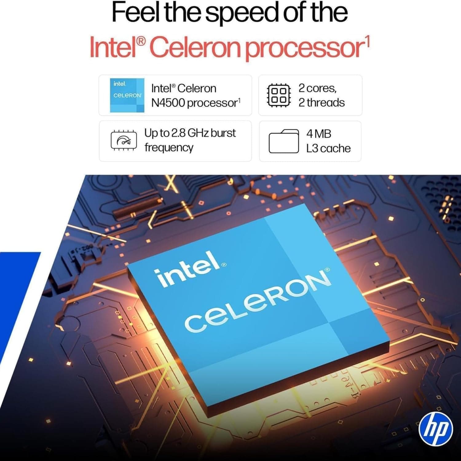 HP 16GB RAM Student and Home Laptop with Microsoft 365, 1TB Cloud Storage and 64GB SSD, Fast Intel Core, Win 11 w/o Earbuds – Perfect for Work & Play Neutral - Image 4