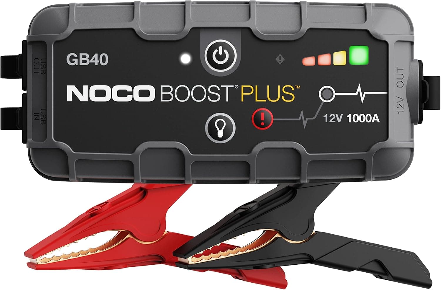 NOCO Boost GB40: 1000A UltraSafe Jump Starter – 12V Lithium Battery Booster Pack, Portable Jump Box, Power Bank & Jumper Cables - for 6.0L Gas and 3.0L Diesel Engines - Image 2