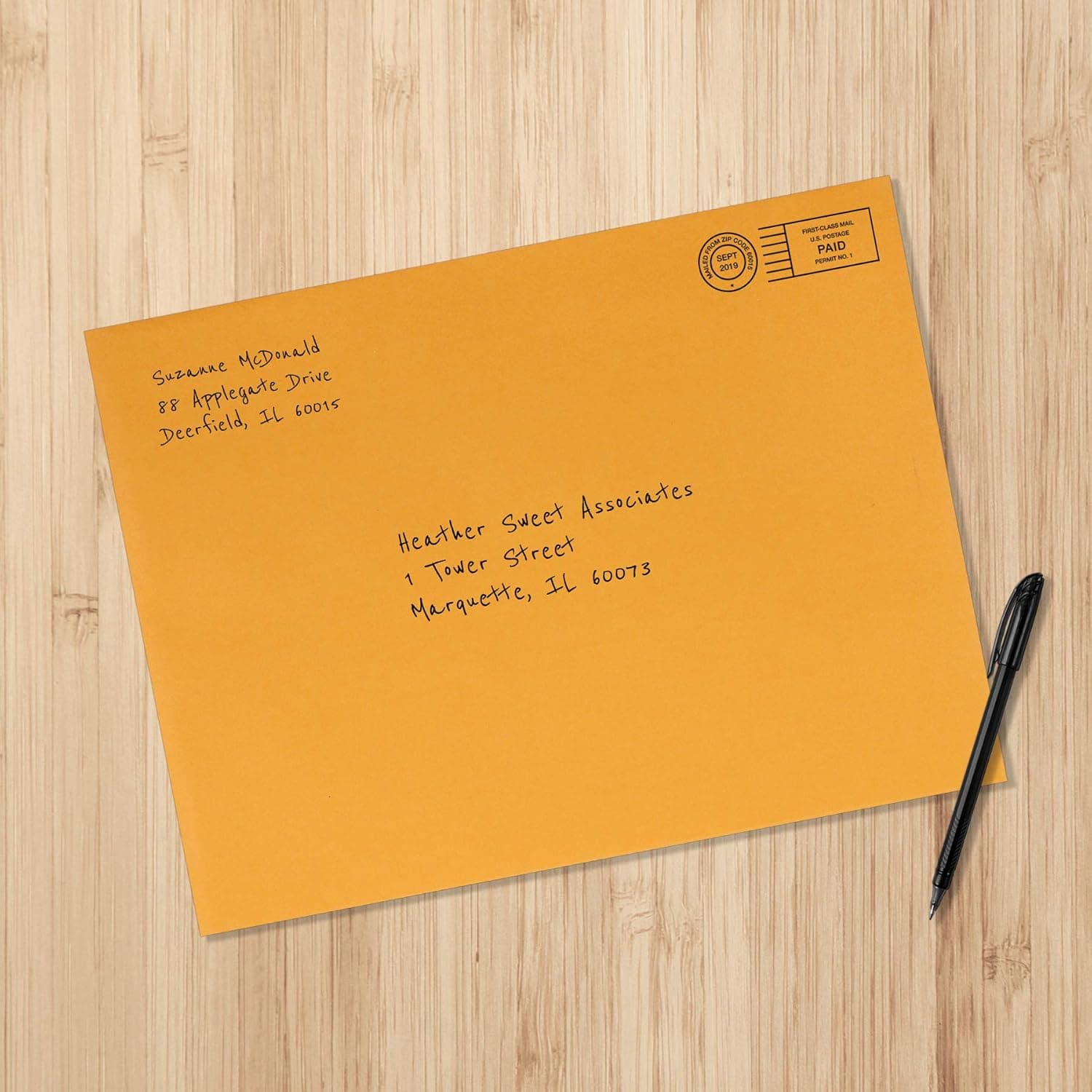 Amazon Basics Clasp Kraft Envelopes, Gummed Mailing Envelope, 9 x 12 inch, 100-Pack Kraft 9" x 12" - Image 5