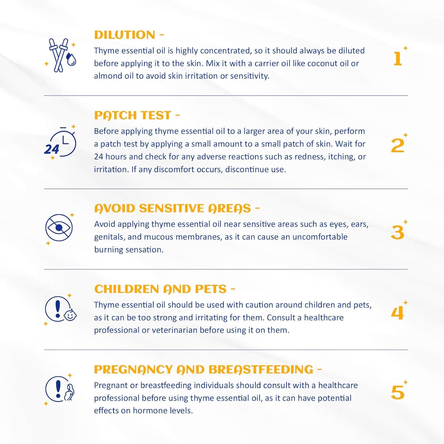 HIQILI 3.38 Fl Oz Thyme Essential Oil, 100% Pure Undiluted for Hair, Skin, Diffuser, Aromatherapy, Includes 10ML Travel Bottle - 100ML Thyme 3.38 Fl Oz (Pack of 1) - Image 7