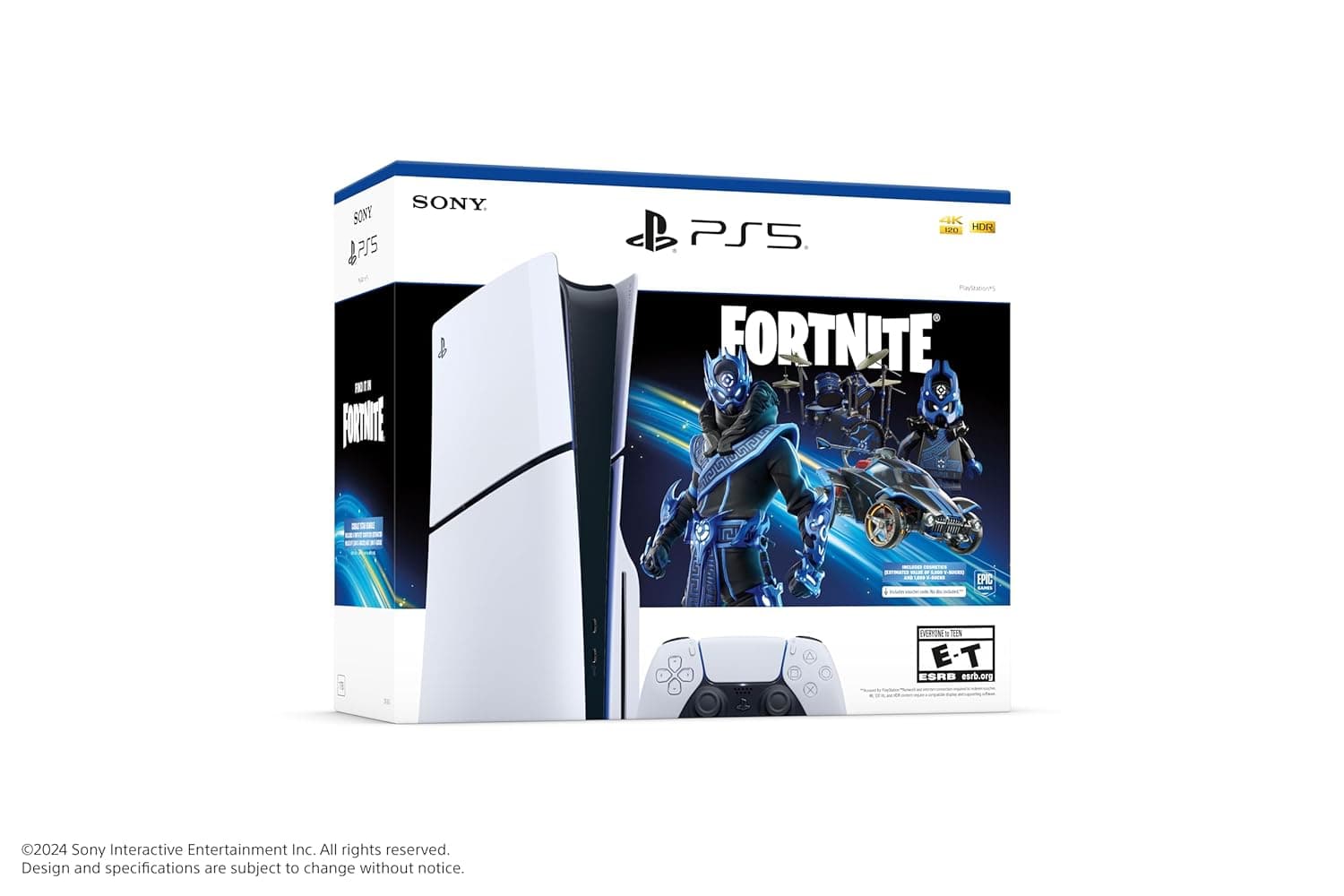 PlayStation PS5 Console - Fortnite Cobalt Star Disc Edition - Image 4