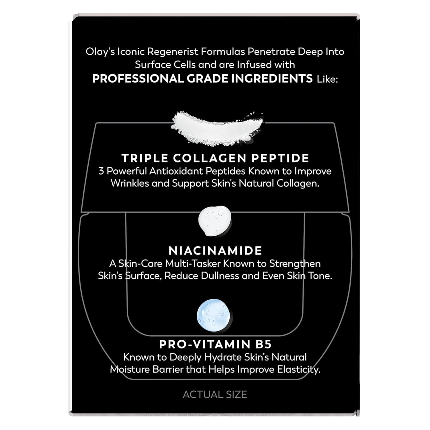 Olay Face Moisturizer, Regenerist Micro-Sculpting Cream for Women, Fragrance-Free - Anti-Aging, Anti-Wrinkle, Firming Skin Care - Triple Collagen Cream, Peptide, Hyaluronic Acid, Niacinamide, 1.7oz Fragrance-Free 1.7 Ounce (Pack of 1) - Image 14