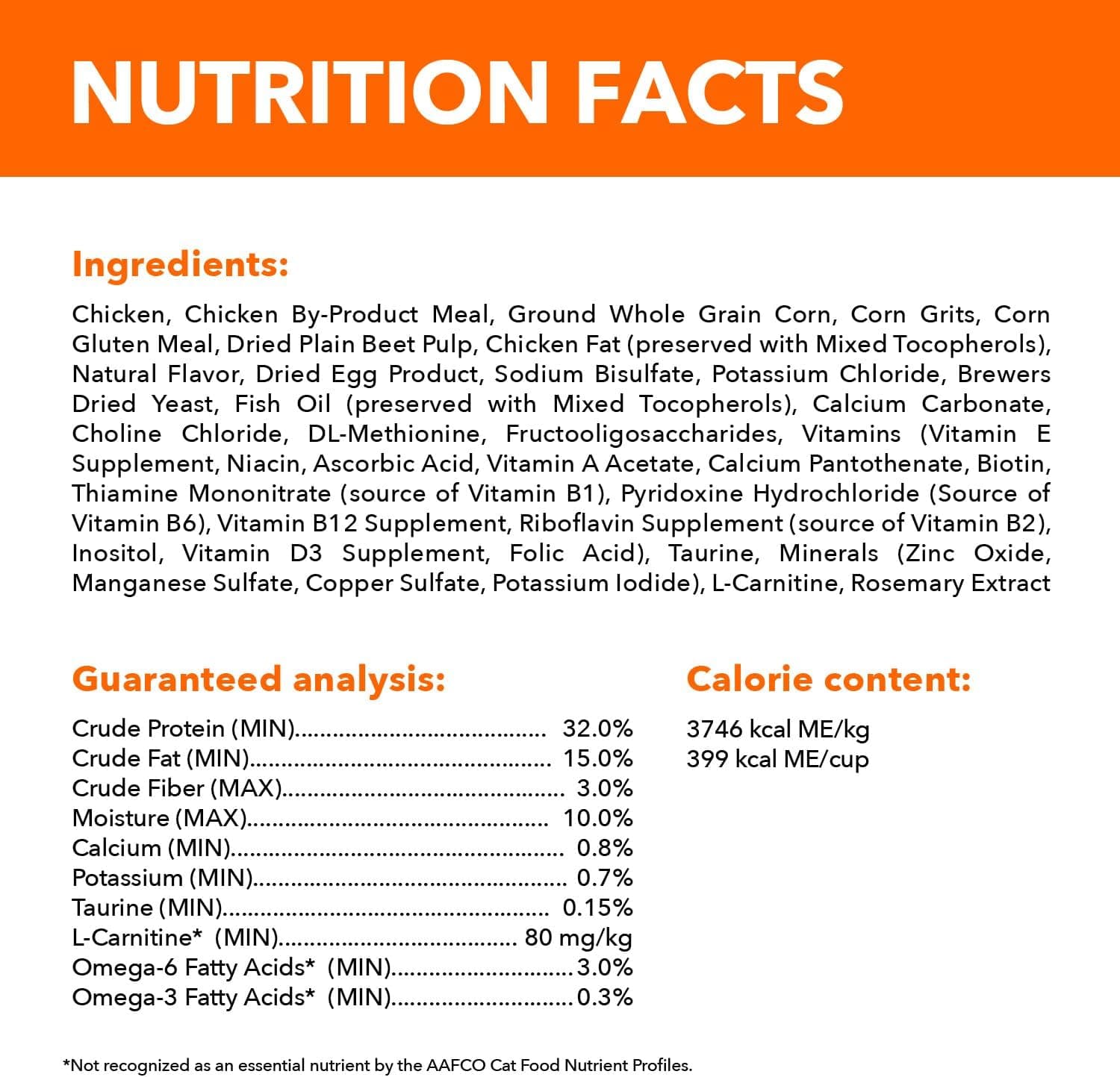 IAMS Proactive Health Adult Healthy Dry Cat Food with Chicken, 22 lb. Bag Adult Chicken 22 Pound (Pack of 1) - Image 6