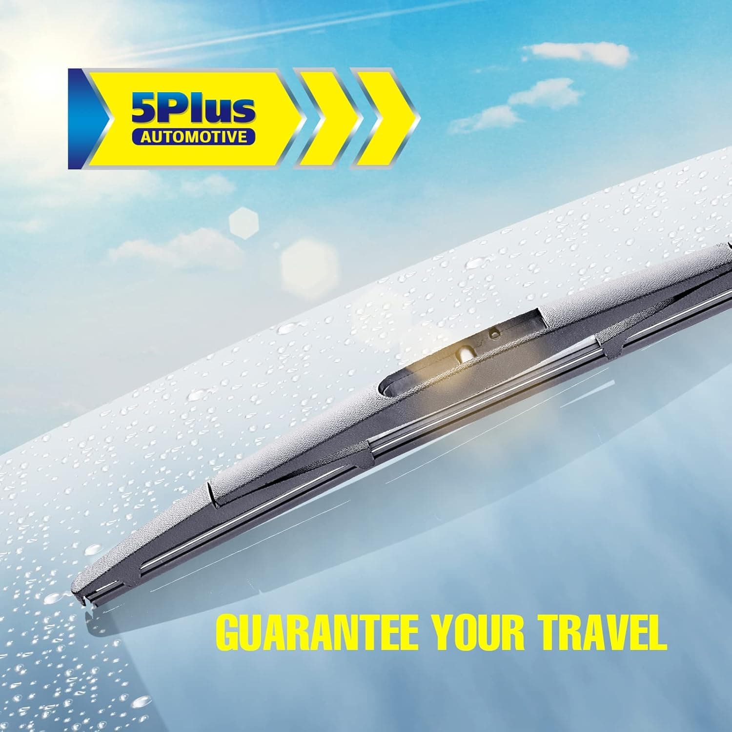 5 PLUS® Reemplazo de la Escobilla del Limpiaparabrisas Trasero de 12 Pulgadas para Honda CRV 2022-2017 Elemento 11-03/Nissan Murano 2024-2009 Armada 23-05 Pathfinder 12-04 Escobilla del Limpiaparabrisas Trasero (12-B) 12" (12-B/H306) - Image 4