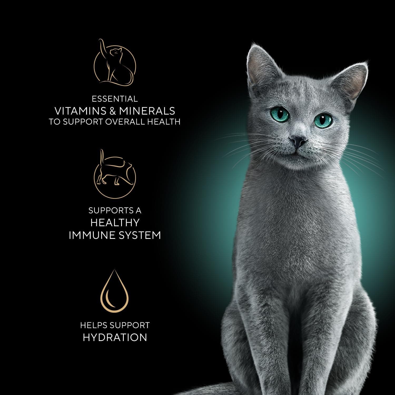 Sheba Perfect Portions Wet Cat Food Cuts in Gravy, Roasted Chicken Entree, with Sustainable Salmon, Tender Turkey Entree, 2.6 oz. Twin-Pack Trays (24 Count, 48 Servings) Chicken, Salmon & Turkey 24 Count (Pack of 1) - Image 4