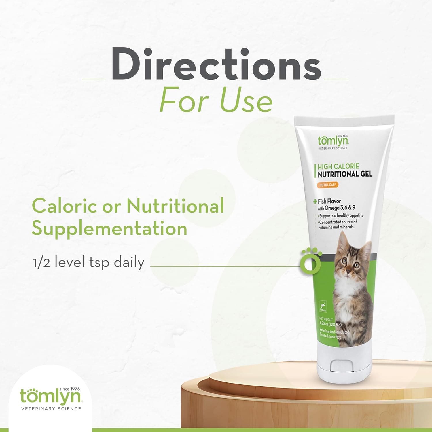 Tomlyn High Calorie Nutritional Gel for Kittens (Nutri-Cal) 4.25 oz Kitten 4.25 Ounce - Image 6