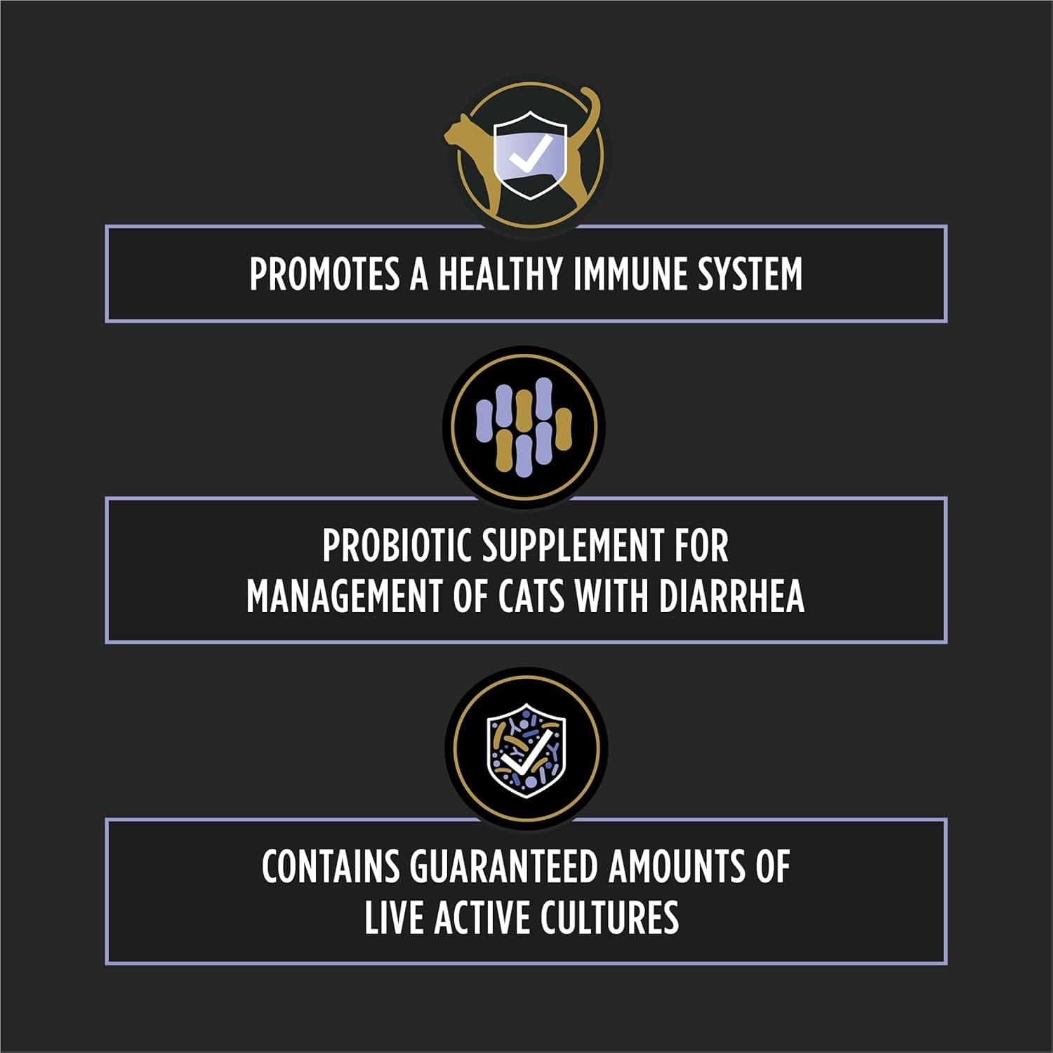 Purina Pro Plan Veterinary Supplements FortiFlora Probiotics for Cats for Digestive Gut Health and Diarrhea - 30 ct. Box Cat Supplement 30 Count (Pack of 1) - Image 2