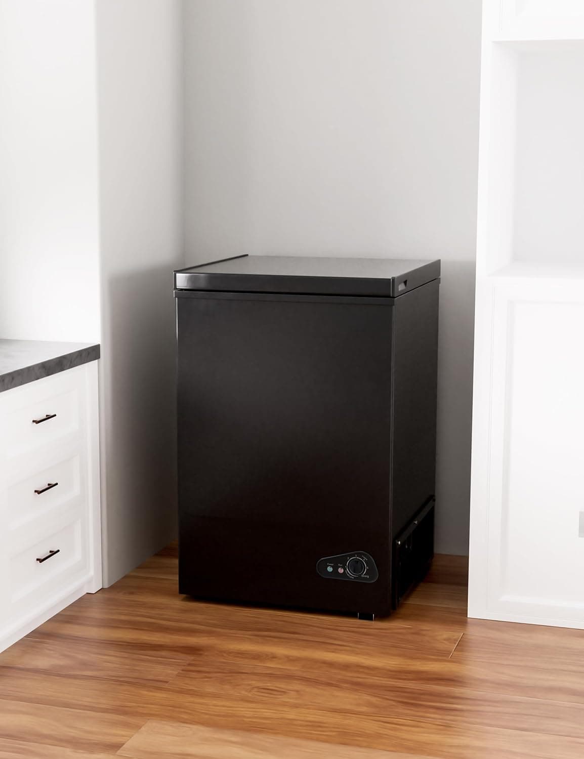 7.0 Cu Ft Chest Freezer - Energy Saving Quiet Top Open Door Mini Freezer Adjustable 6 Thermostat - Compact Small Deep Freezer - Image 8