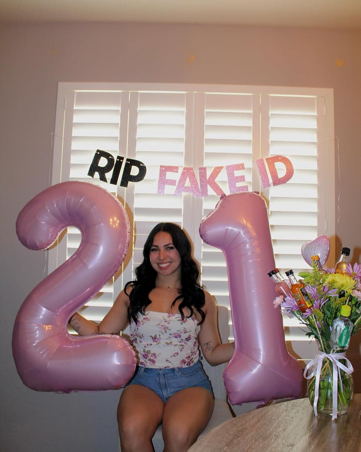 Amazon.com: 7 Balloon - Pastel Pink Birthday Number Balloons, 40 Inch Decorations | Pastel Pink inflatable birthday balloons 40 inch, jumbo foil 7th birthday decorations for women and men : Toys & Games - Image 5