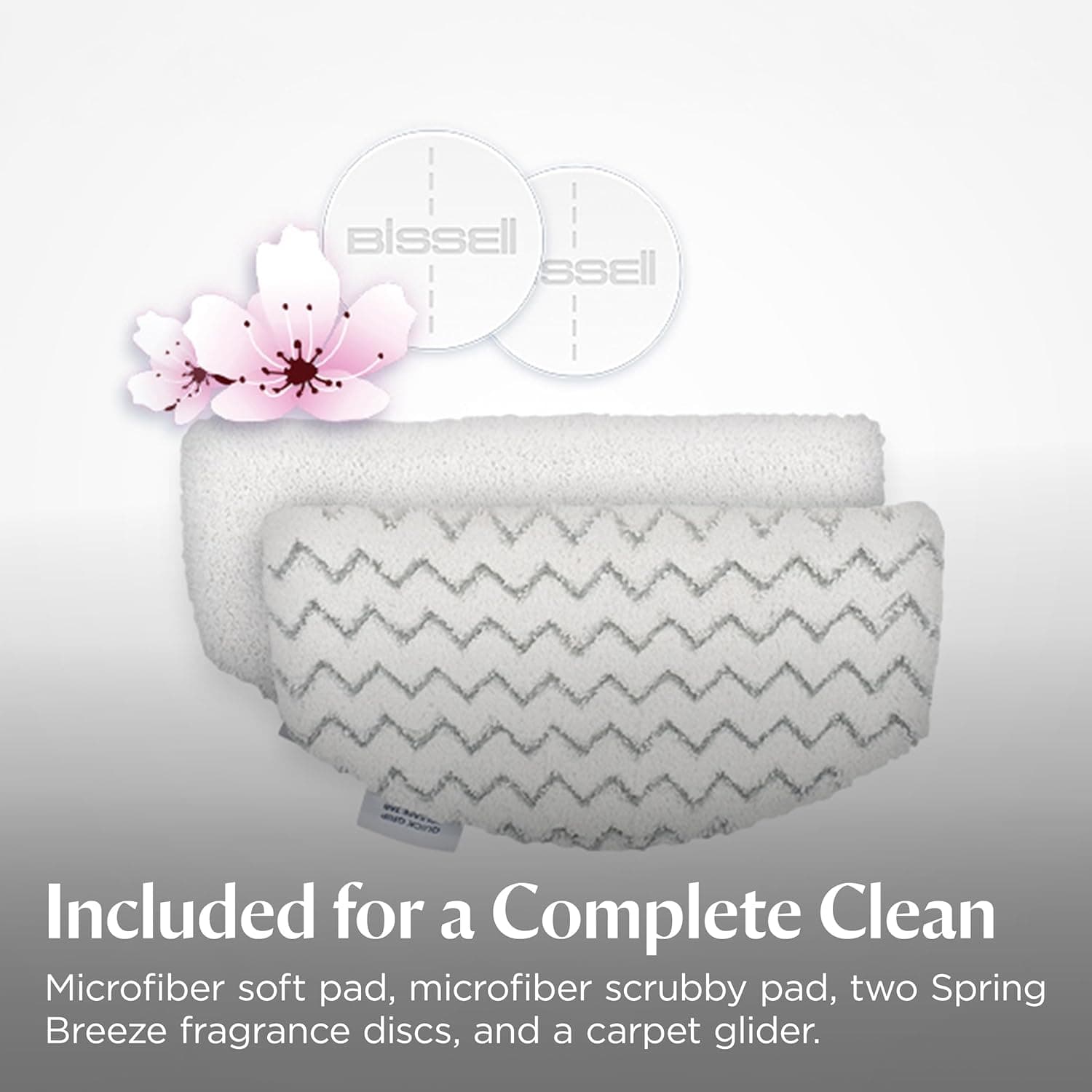 Bissell Power Fresh Steam Mop with Natural Sanitization, Floor Steamer, Tile Cleaner, and Hard Wood Floor Cleaner with Flip-Down Easy Scrubber, 1940A PowerFresh Steam Mop - Image 8