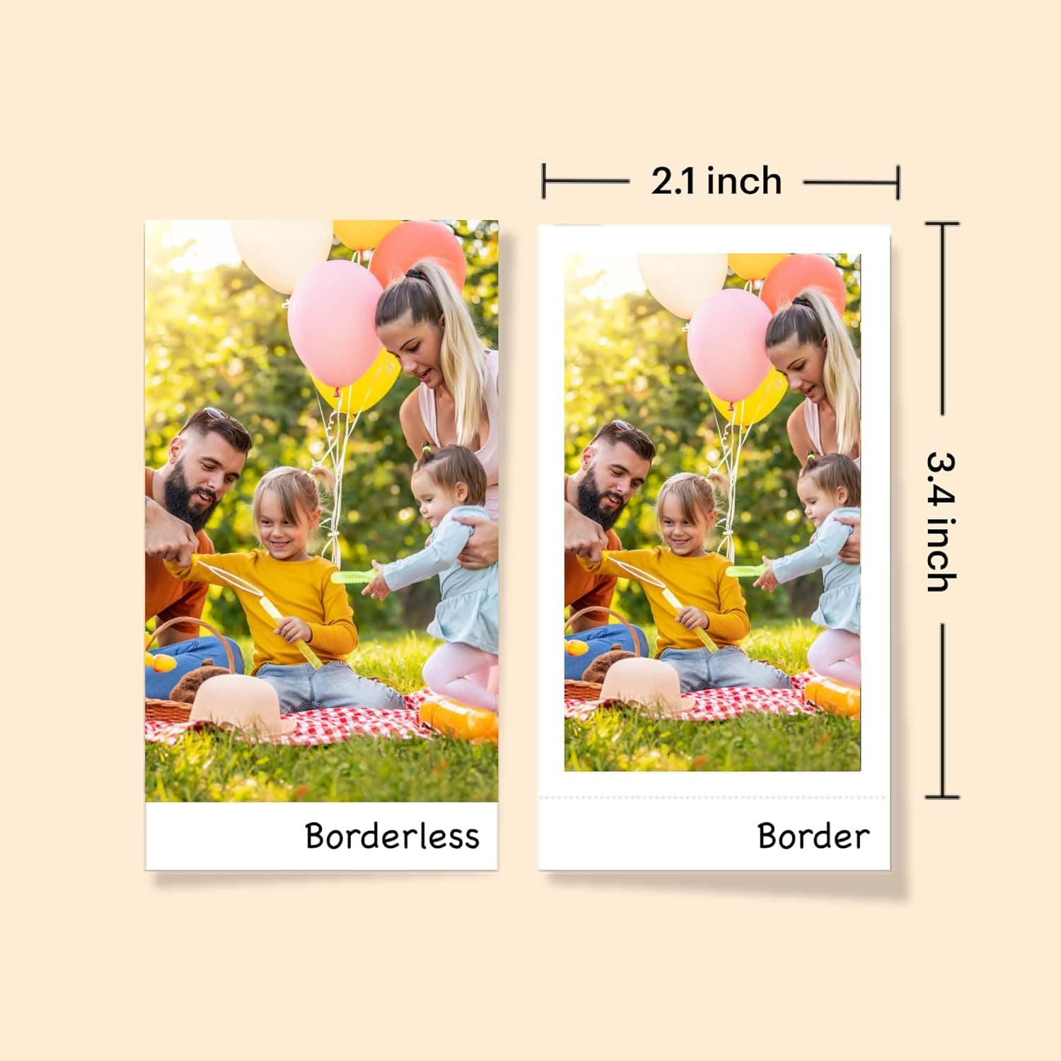 KODAK Mini Shot 2 Retro 4PASS 2-in-1 Instant Digital Camera and Photo Printer (2.1x3.4 inches) Initial 8 Sheets + 60 Sheets Bundle, White White 2x3 Camera + 68 Sheets - Image 8