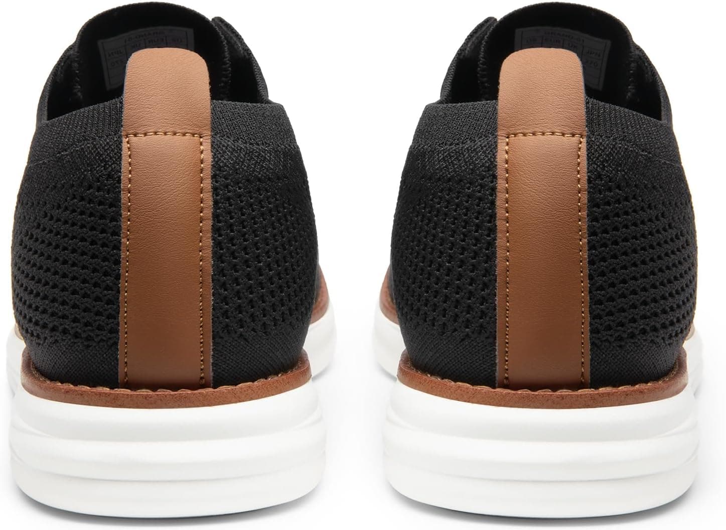 Bruno Marc Men's KnitFlex Breeze Mesh Sneakers Oxfords Lace-Up Lightweight Casual Walking Shoes 11 Black - Image 8