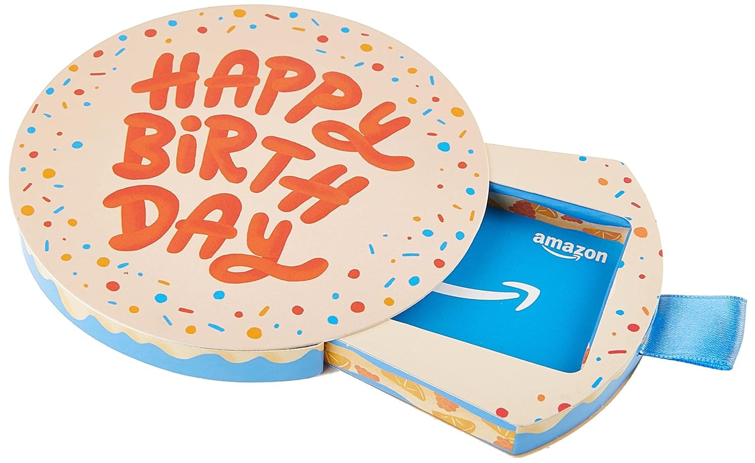 Amazon.com Gift Card in a Birthday Pop-Up Box 0 Birthday Cake Box Blue - Image 6