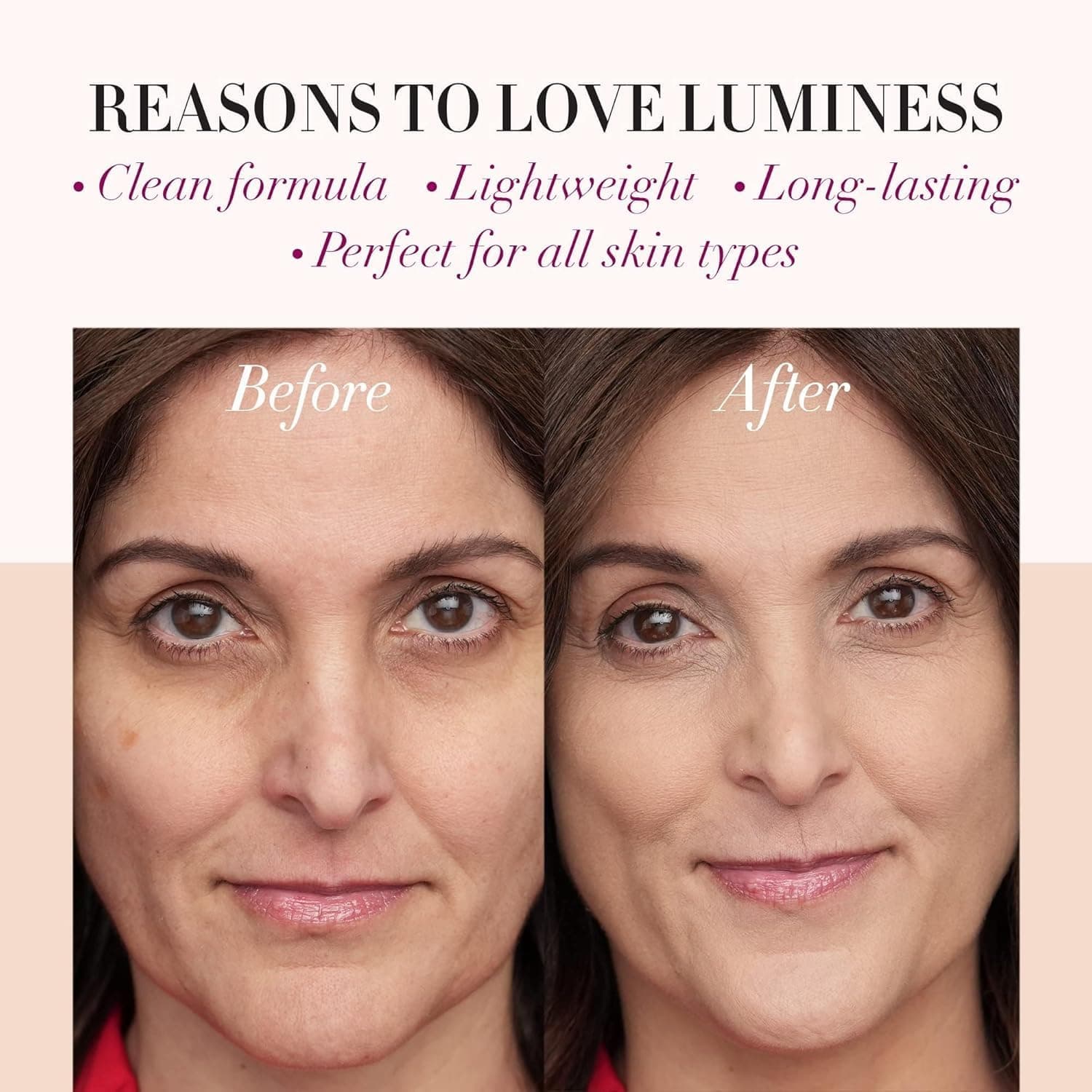 Amazon.com : LUMINESS Airbrush Spray Foundation Makeup - Buildable Coverage, Anti-Aging Formula/w Hyaluronic Acid, Hydrating & Moisturizing, Hydrolyzed Silk, Flawless Finish, Long-Lasting Wear (010-Light Fair) : Beauty & Personal Care - Image 3