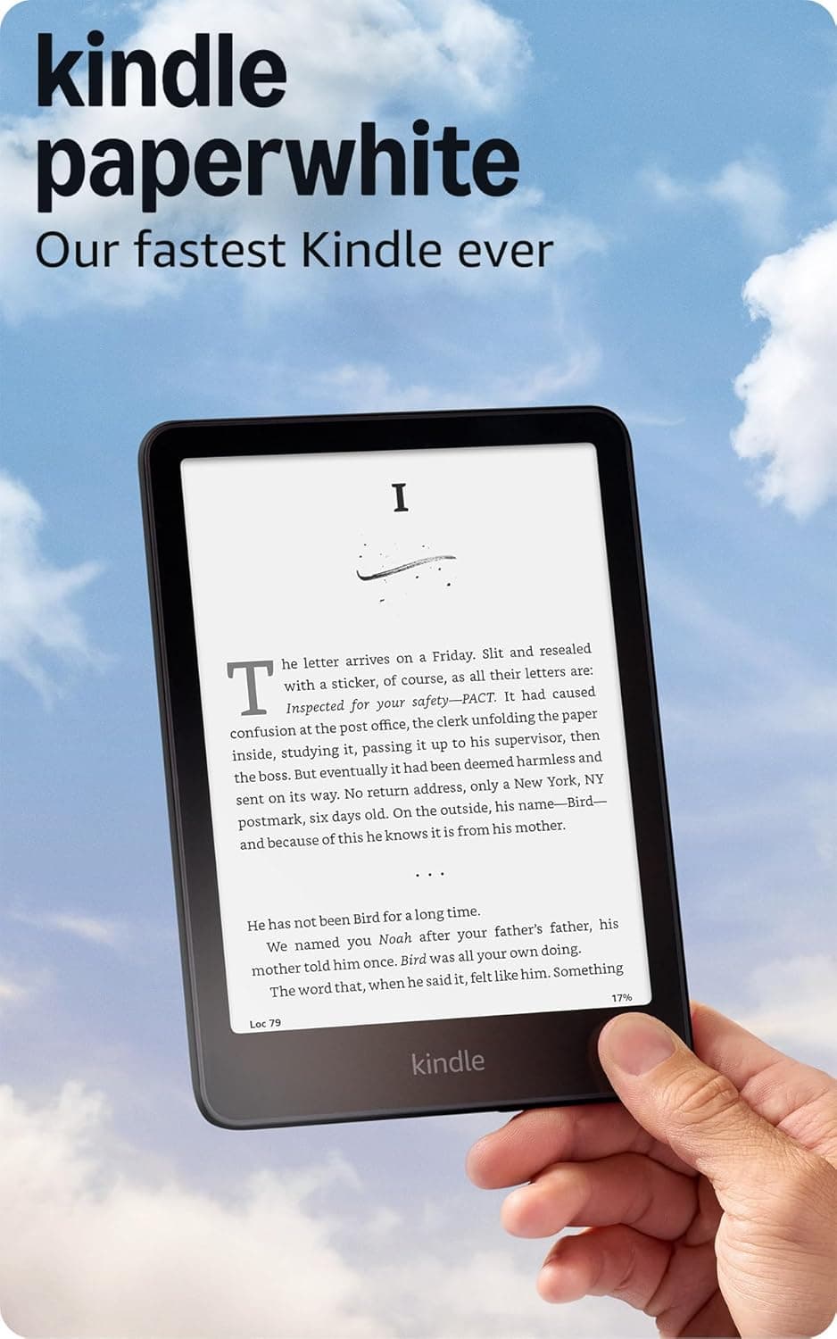 Amazon Kindle Paperwhite 16GB (newest model) – Our fastest Kindle ever, with new 7" glare-free display and weeks of battery life – Black Black Without Kindle Unlimited Ad-supported - Image 2