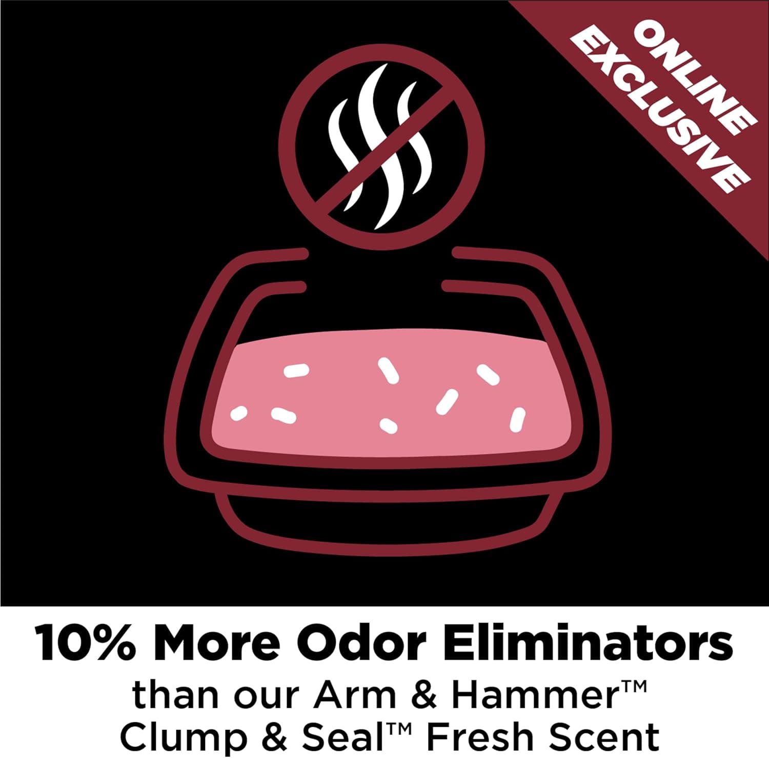 ARM & HAMMER Clump & Seal Platinum Cat Litter, Multi-Cat, 14-Day Odor Control, Rock-Hard Clumps, 37 lbs – Powerful Odor Eliminator with Baking Soda Clumping Cat Litter 37lb – Frustration Free Pack - Image 5