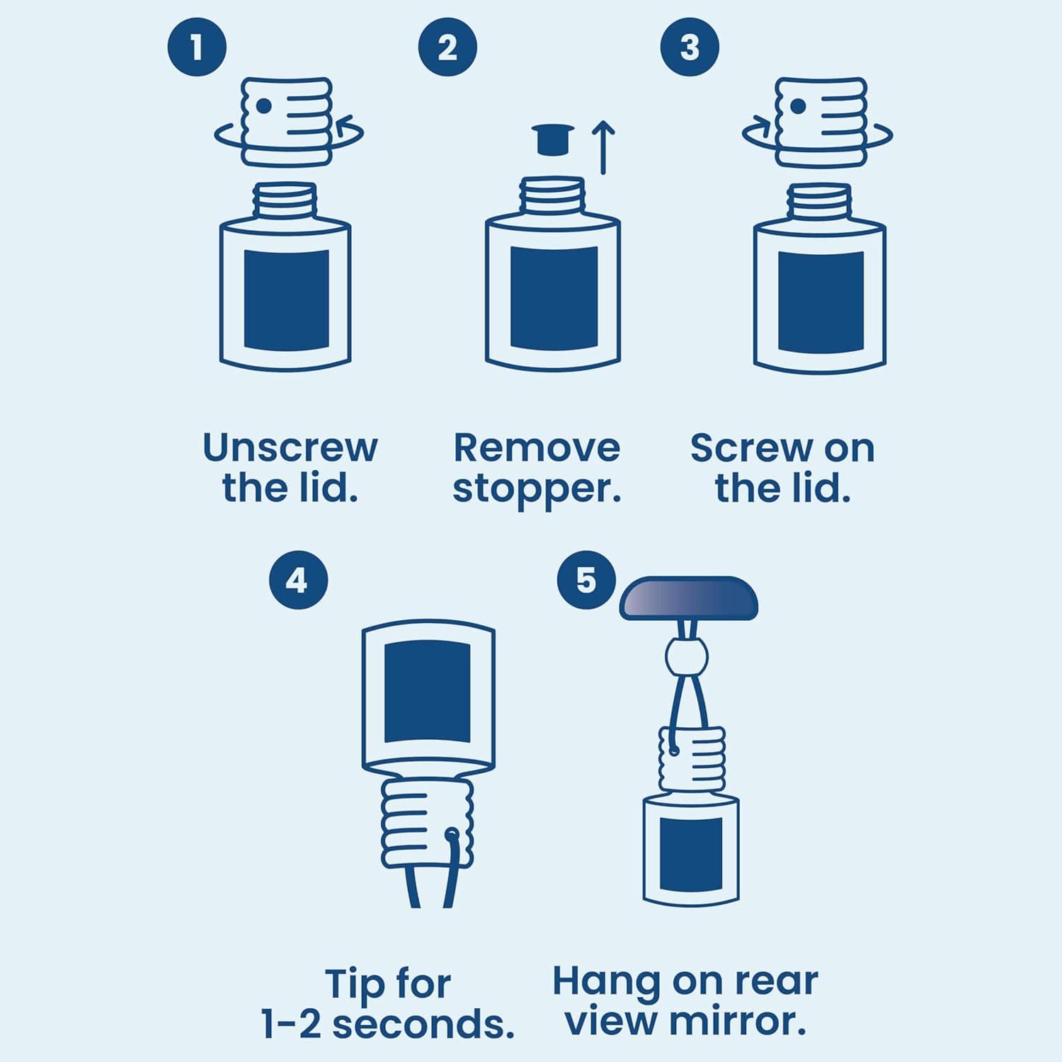 C&E Craft Co Hanging Car Air Freshener Diffuser 2 Pack, Long Lasting Fragrance Oil Car Freshener, Glass Bottle Auto Air Freshener, Made in USA (Pistachio & Salted Caramel) Pistachio & Salted Caramel 0.68 Fl Oz (Pack of 1) - Image 4