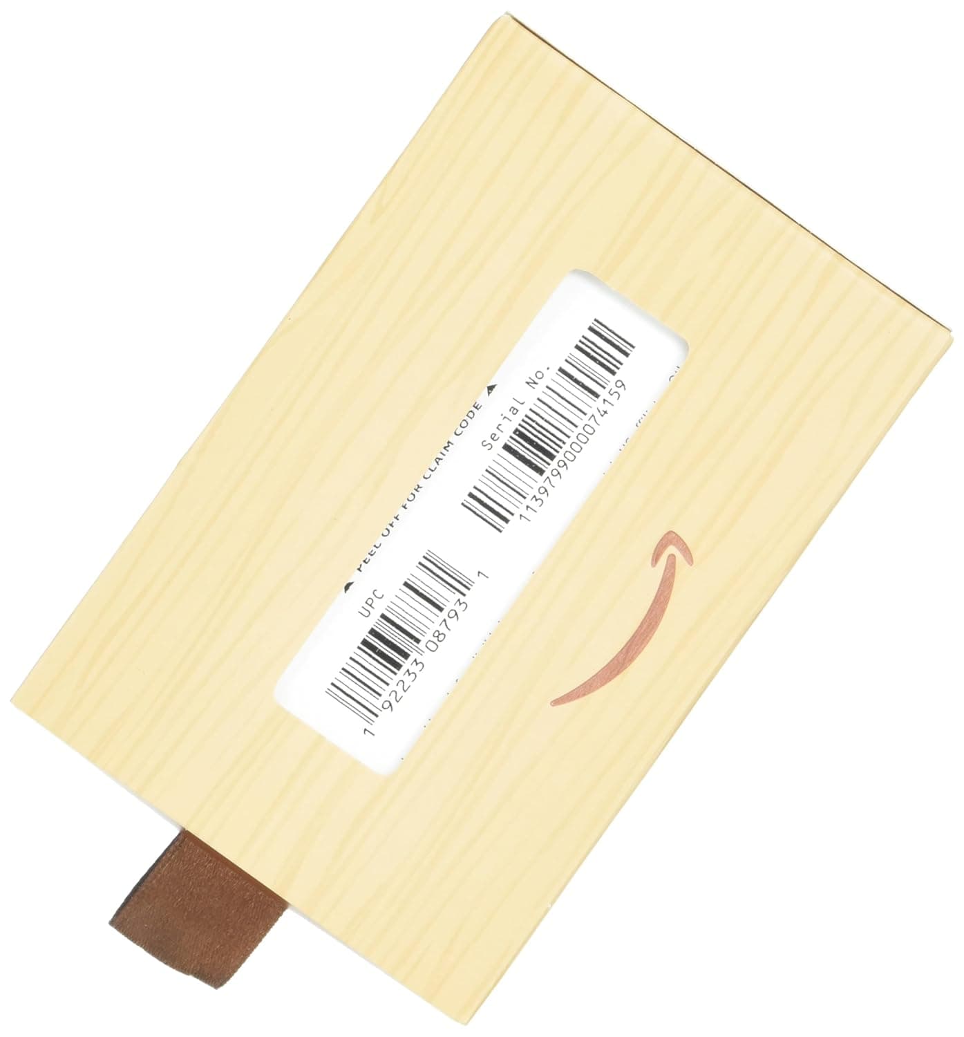 亚马逊实物礼品卡礼盒 0 经典仿木礼盒 - Image 4