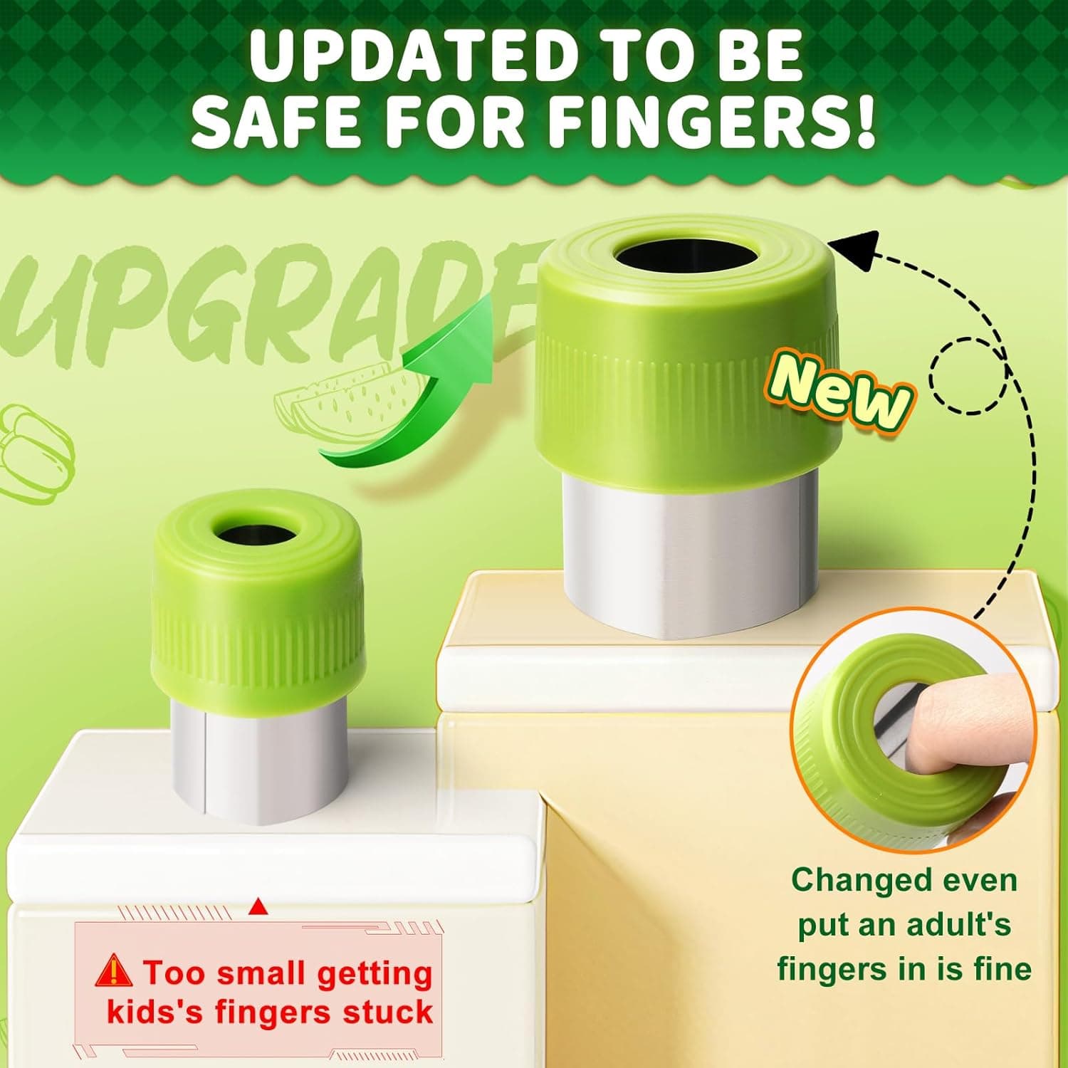 13 Pieces Montessori Kitchen Toys for Toddlers-Kids Cooking Sets Real-Toddler Toys Set for Real Cooking with Plastic Children Safe Knives Crinkle Cutter Kids Cutting Board 13PCS - Image 6