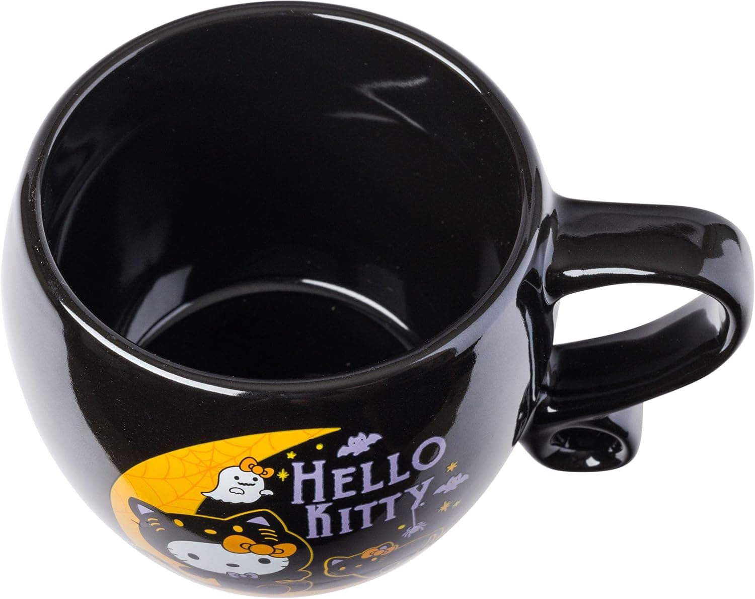 Silver Buffalo Sanrio Hello Kitty Halloween Loop Handle Ceramic Mug, 15.9 ounces - Image 4