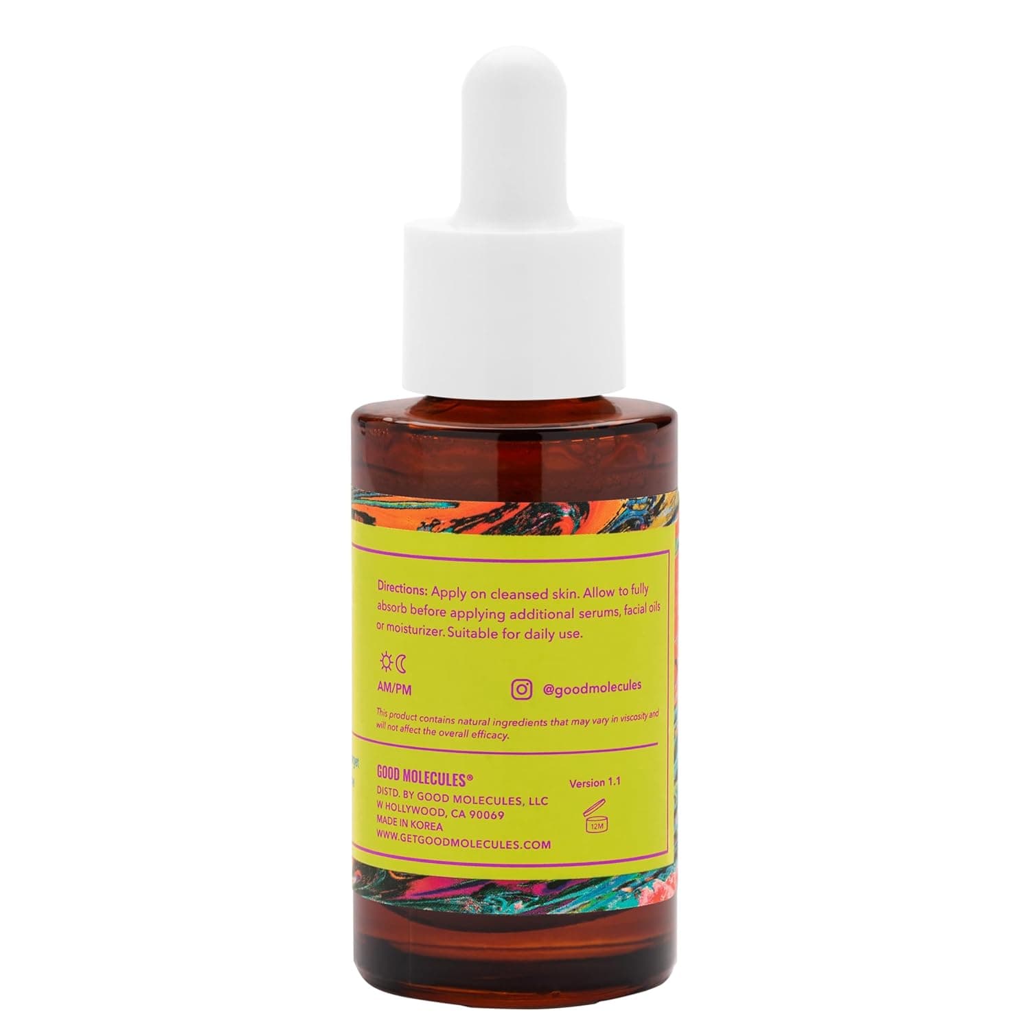 Good Molecules Discoloration Correcting Serum - Tranexamic Acid and Niacinamide Serum to Target Dark Spots and Hyperpigmentation - Skin Care for Face 1 Fl Oz (Pack of 1) - Image 10