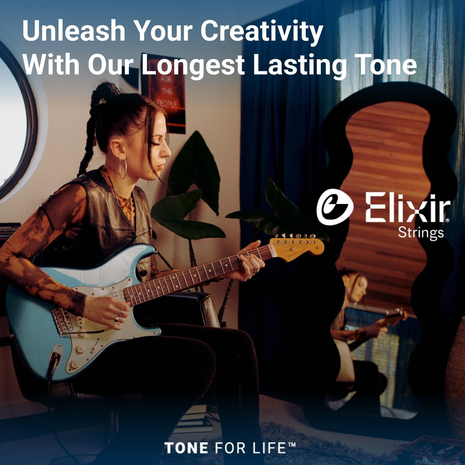 Elixir Strings, Electric Guitar Strings, Nickel Plated Steel with NANOWEB Coating, Longest-Lasting Bright Tone with Comfortable Feel, 6 String Set, Light 10-46 6 String Set Light (.010-.046) - Image 7