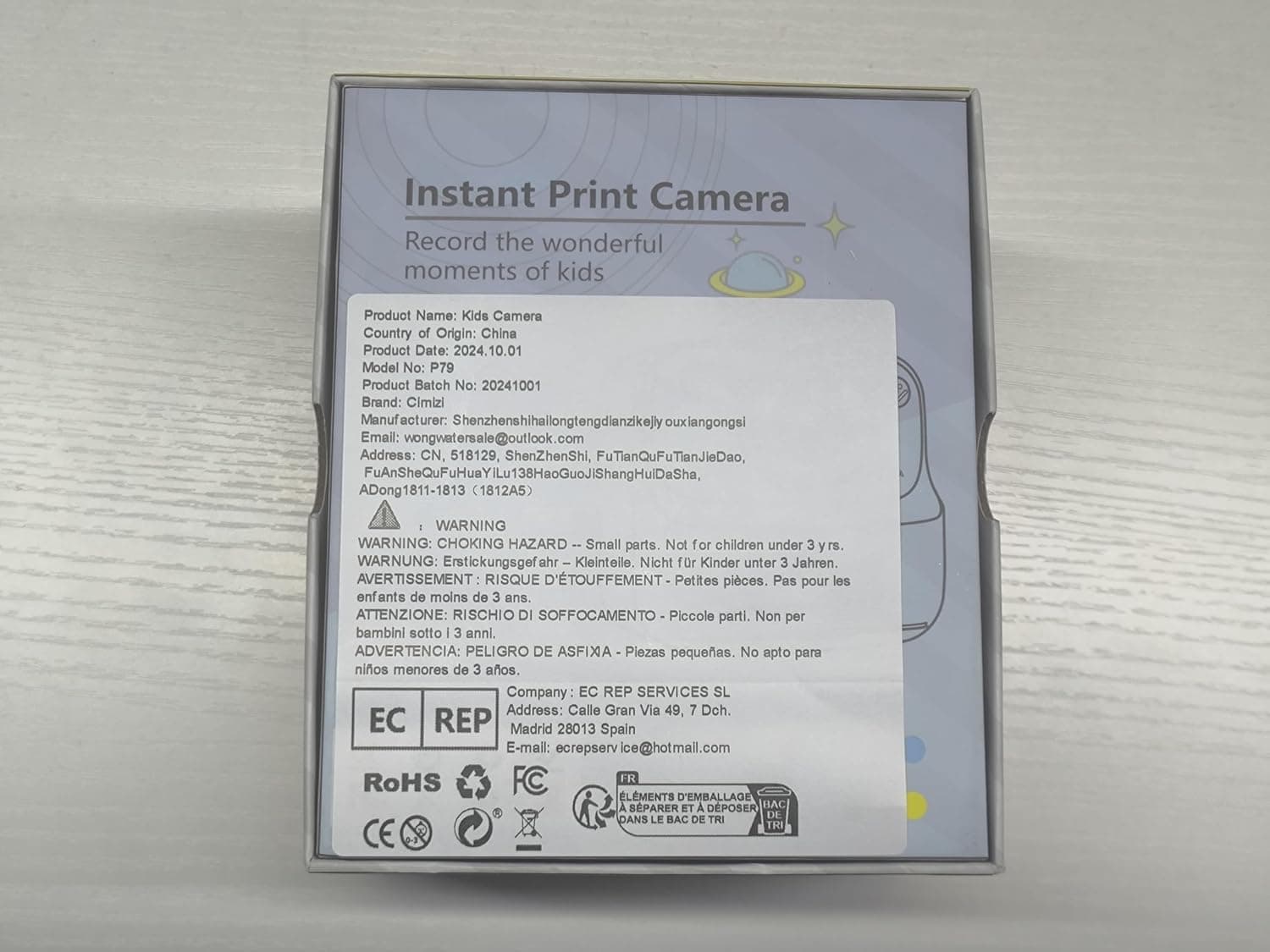 Kids Instant Digital Cameras for Boys and Girls, 1080P HD Dual-Lens Selfie Digital Camera with Print Paper & 32G Card, Christmas Birthday Gifts Toys for Toddler and Teenagers Age 3-16 Years Old Purple - Image 9