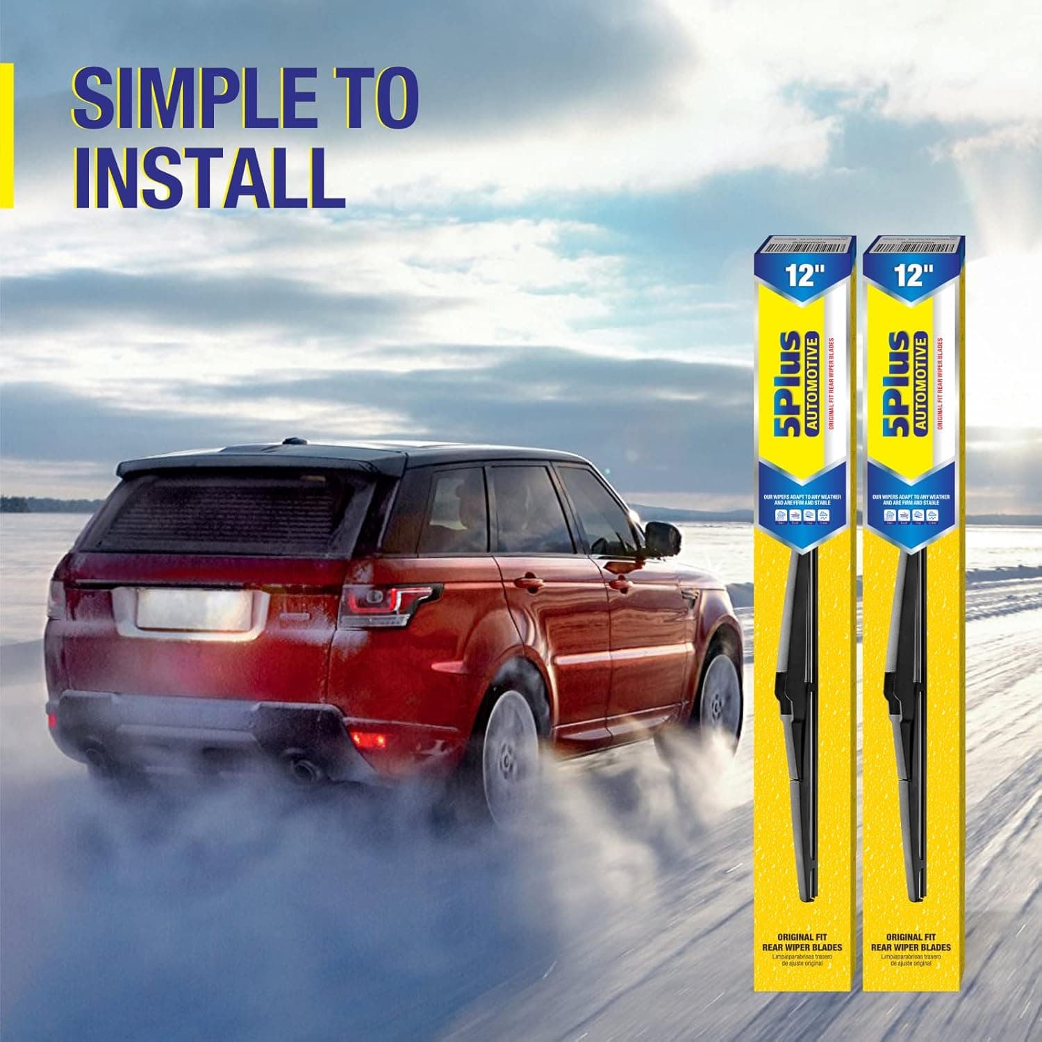 12" Rear Wiper Blades Replacement For TOYOTA RAV4 2024-2019,2012-2001, Highlander 2019-2001,Land Cruiser 2019-2013,2011-2008, Yaris 2019,11-06 Venza 14-09, BACK Windshield Wiper Blades(12-A) 12"(12-A)(Rear Wiper Blade) Fit For TOYOTA RAV4 2024-2019,2012-2001,Highlander 2019-2001 - Image 6