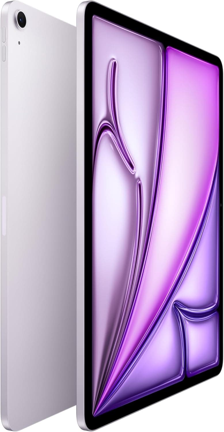 Apple iPad Air 13-inch with M3 chip Built for Apple Intelligence, Liquid Retina Display, 128GB, 12MP Front/Back Camera, Wi-Fi 6E, Touch ID, All-Day Battery Life — Purple Wi-Fi 128GB Purple Without AppleCare+ - Image 3