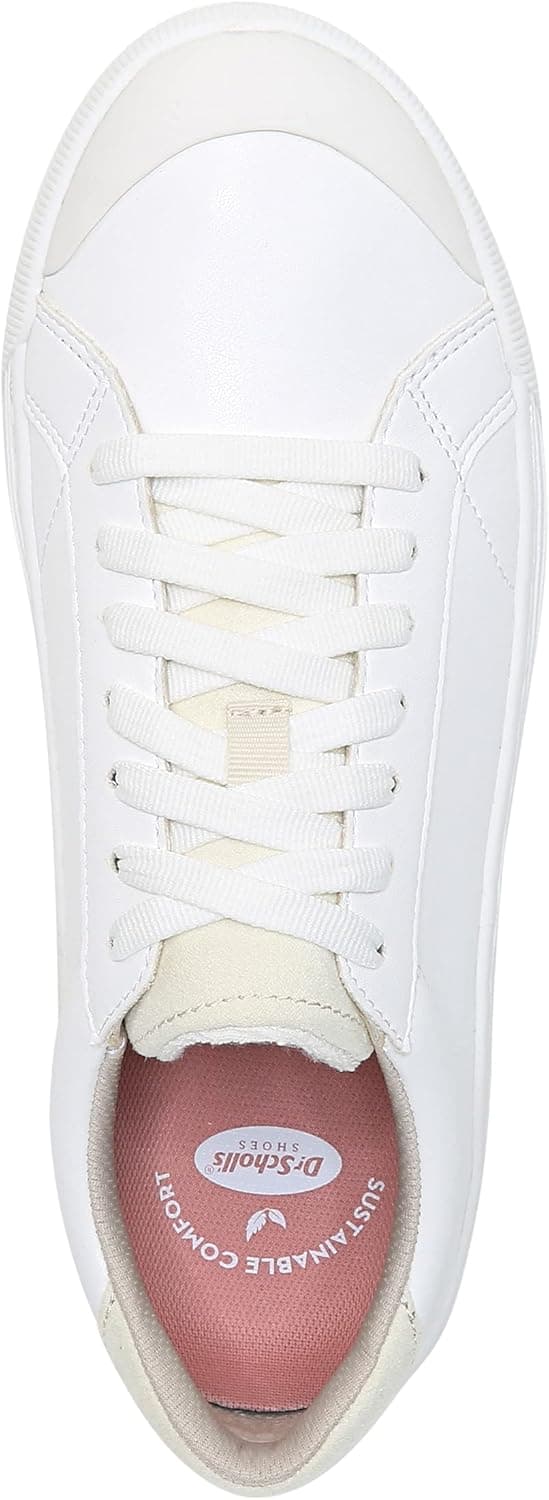 Dr. Scholl's Women's Time Off Sneaker Sneaker White 9.5 M - Image 5