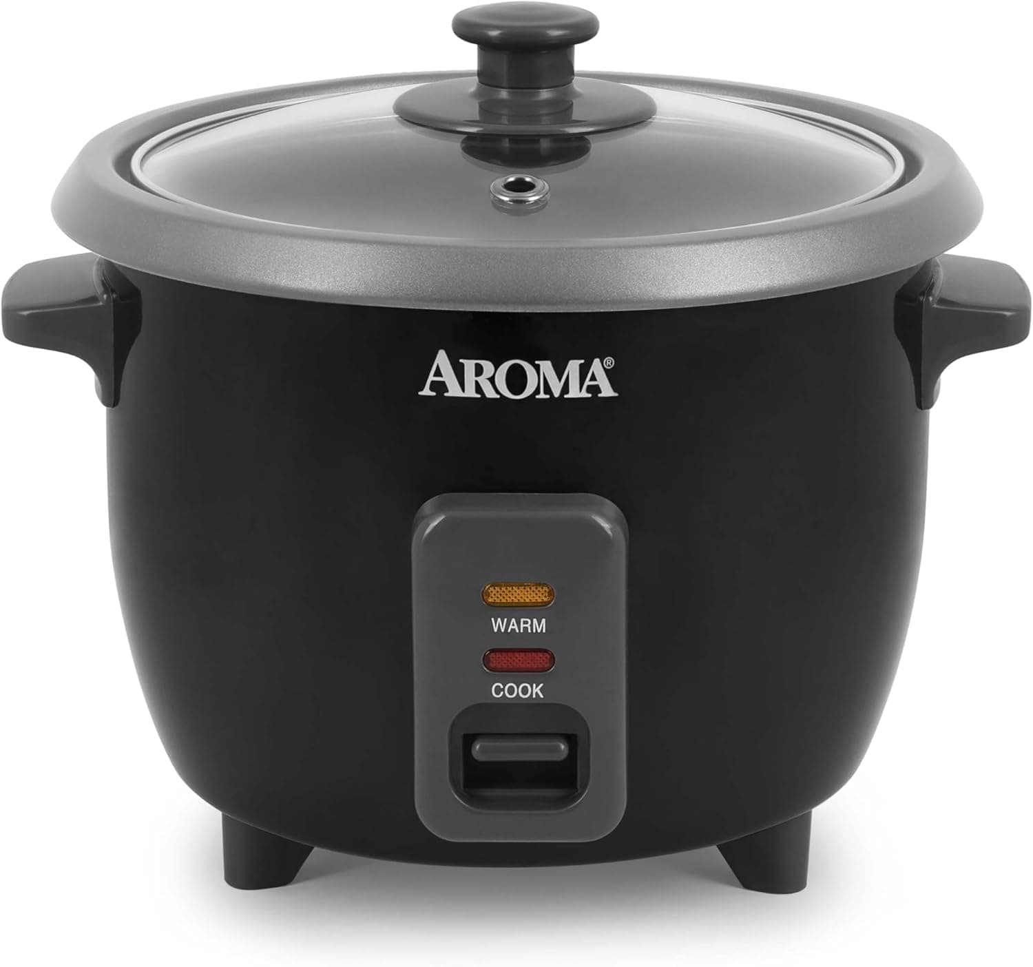 Aroma Housewares 1.5Qt. Rice & Grain Cooker (ARC-363NGB),Black,6-Cup Cooked / 3-Cup Uncooked Black 1.5Qt (3-Cup Uncooked / 6-Cup Cooked) - Image 2