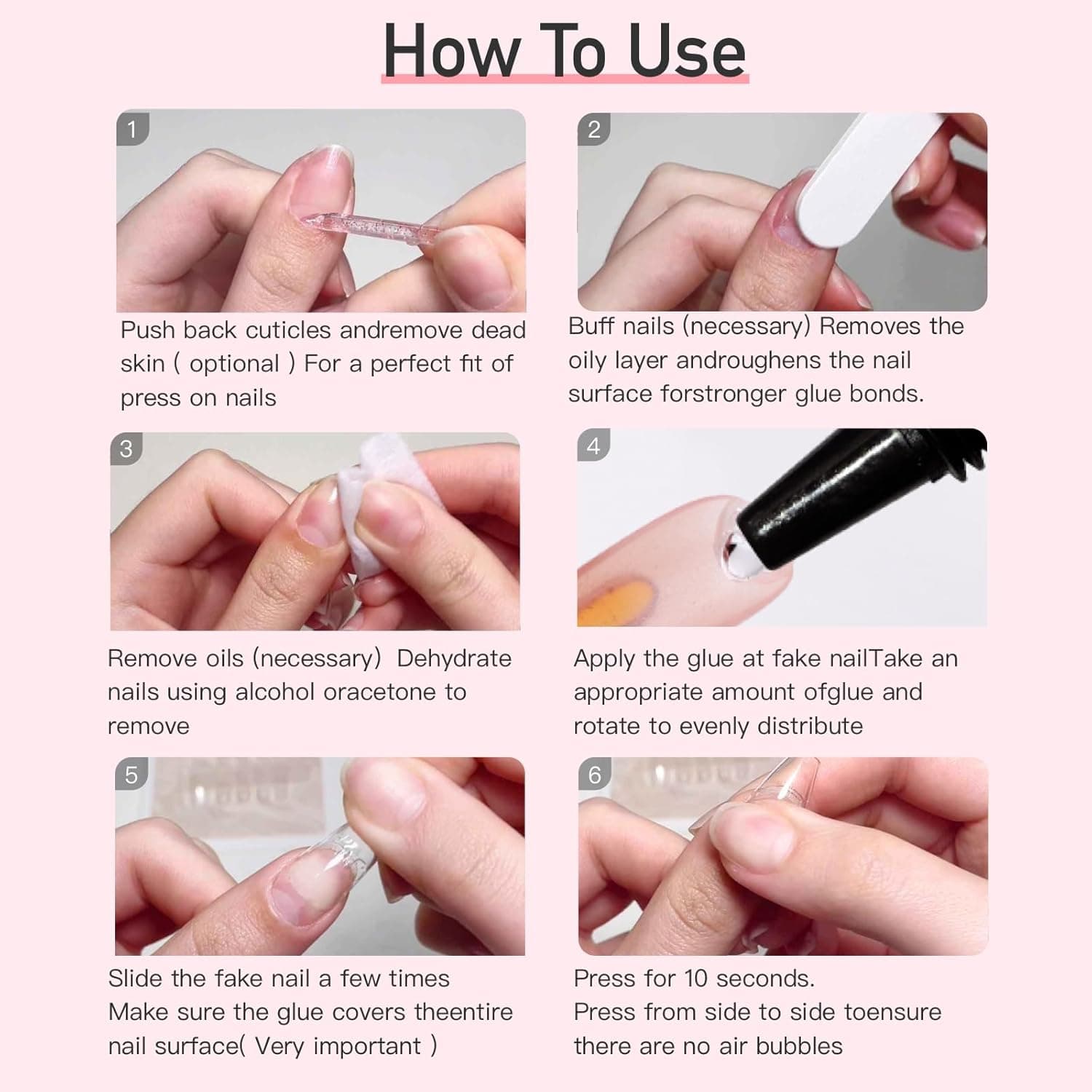 Curvlife Super Strong Nail Glue 15g for Press On Nails - Quick Drying, Semi Solid, Long Lasting, No UV Light Needed 15g-glue 1 - Image 7