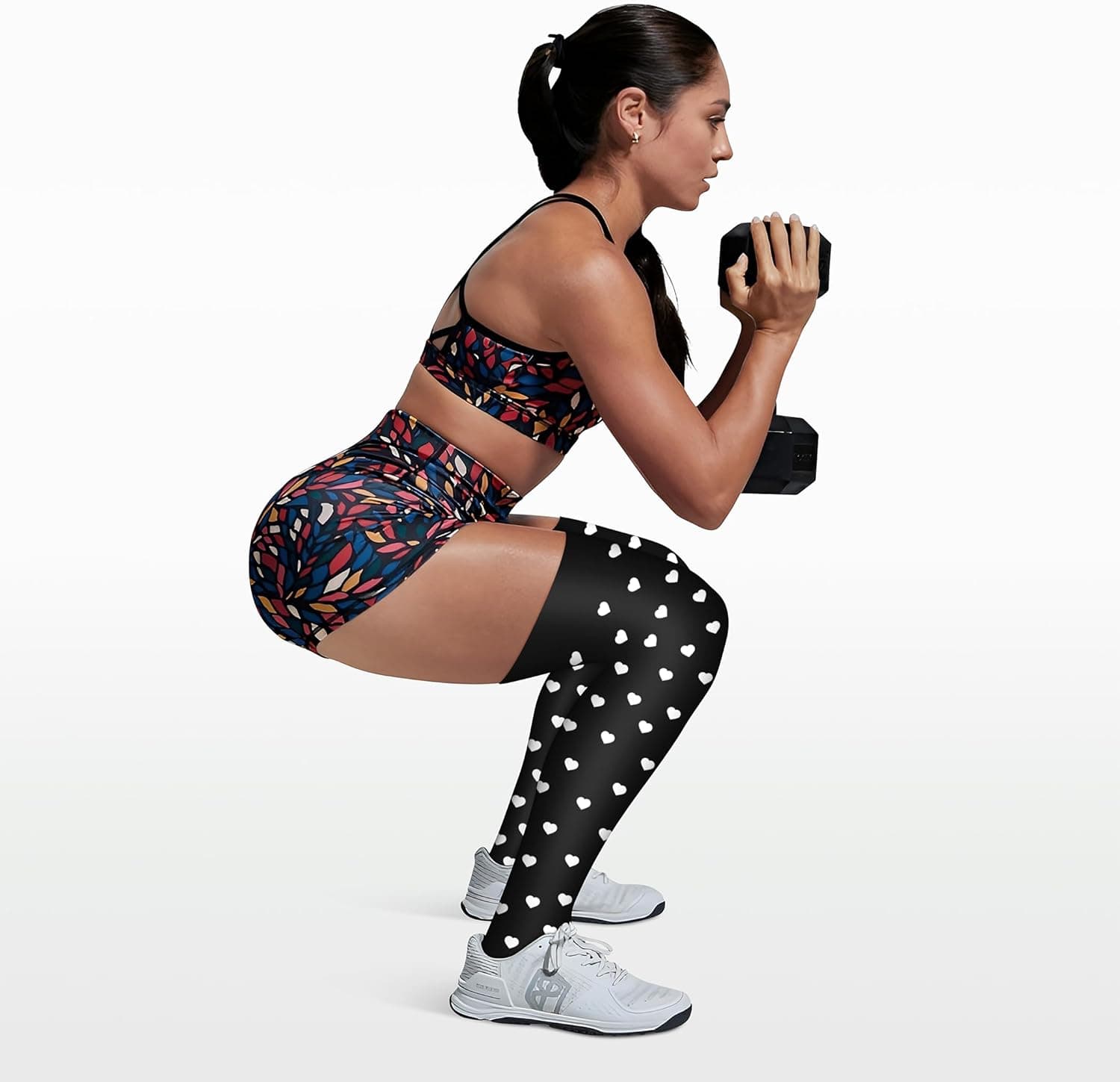 CHARMKING Compression Socks (3 Pairs) Knee High Compression Sock for Women & Men Stockings for Running, Cycling,Athletic Small-Medium 08 Pink/Pink/Black - Image 4