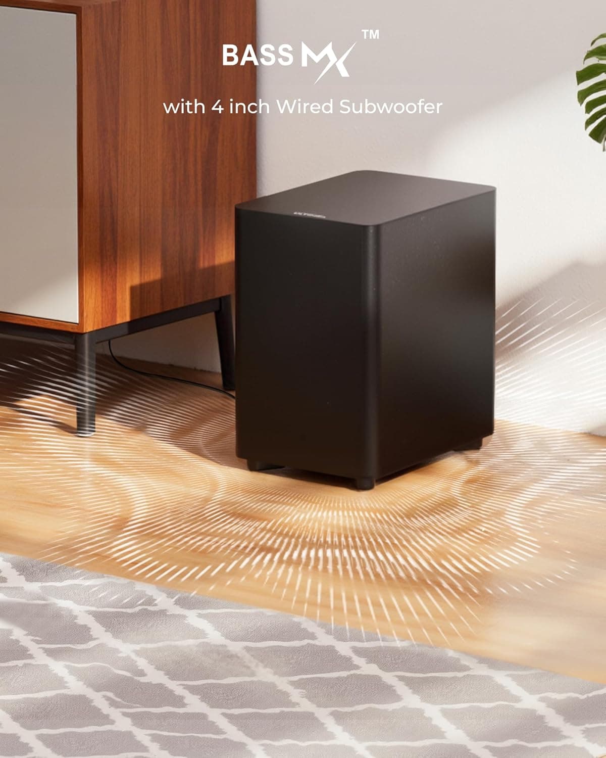 ULTIMEA 7.1ch Sound Bar with Dolby Atmos, Surround Sound System for TV with 4 Surround Speakers, Sound Bar for Smart TV with App Control, Soundbar with Subwoofer for Home Theater, HDMI eARC, Aura A60 U2621 - Image 8